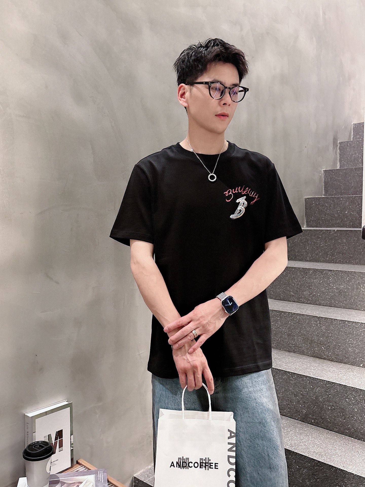 Burberry Male Basic Clothing Black S-m-l-xl