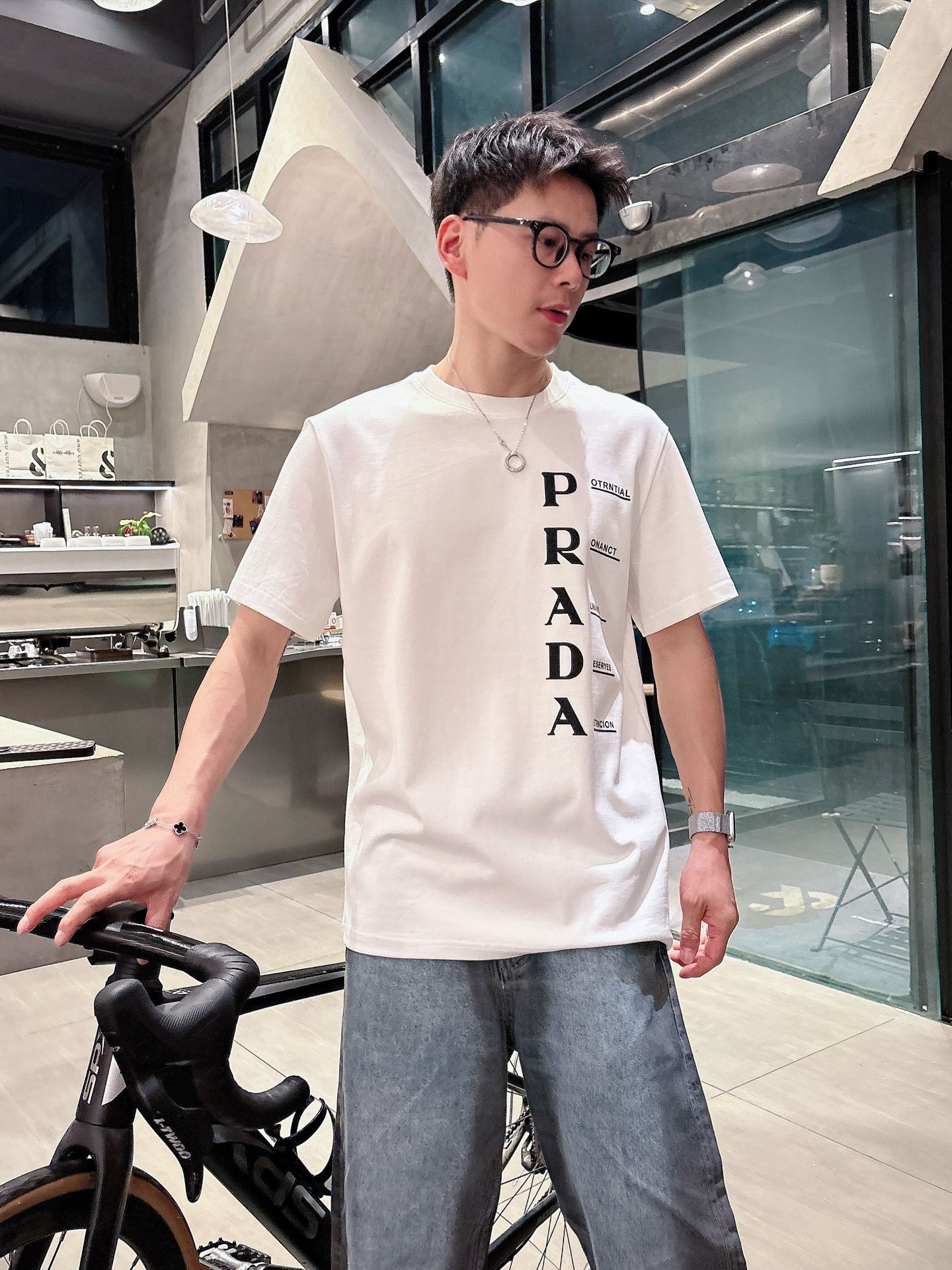 Prada Male Basic Clothing Black S-m-l-xl