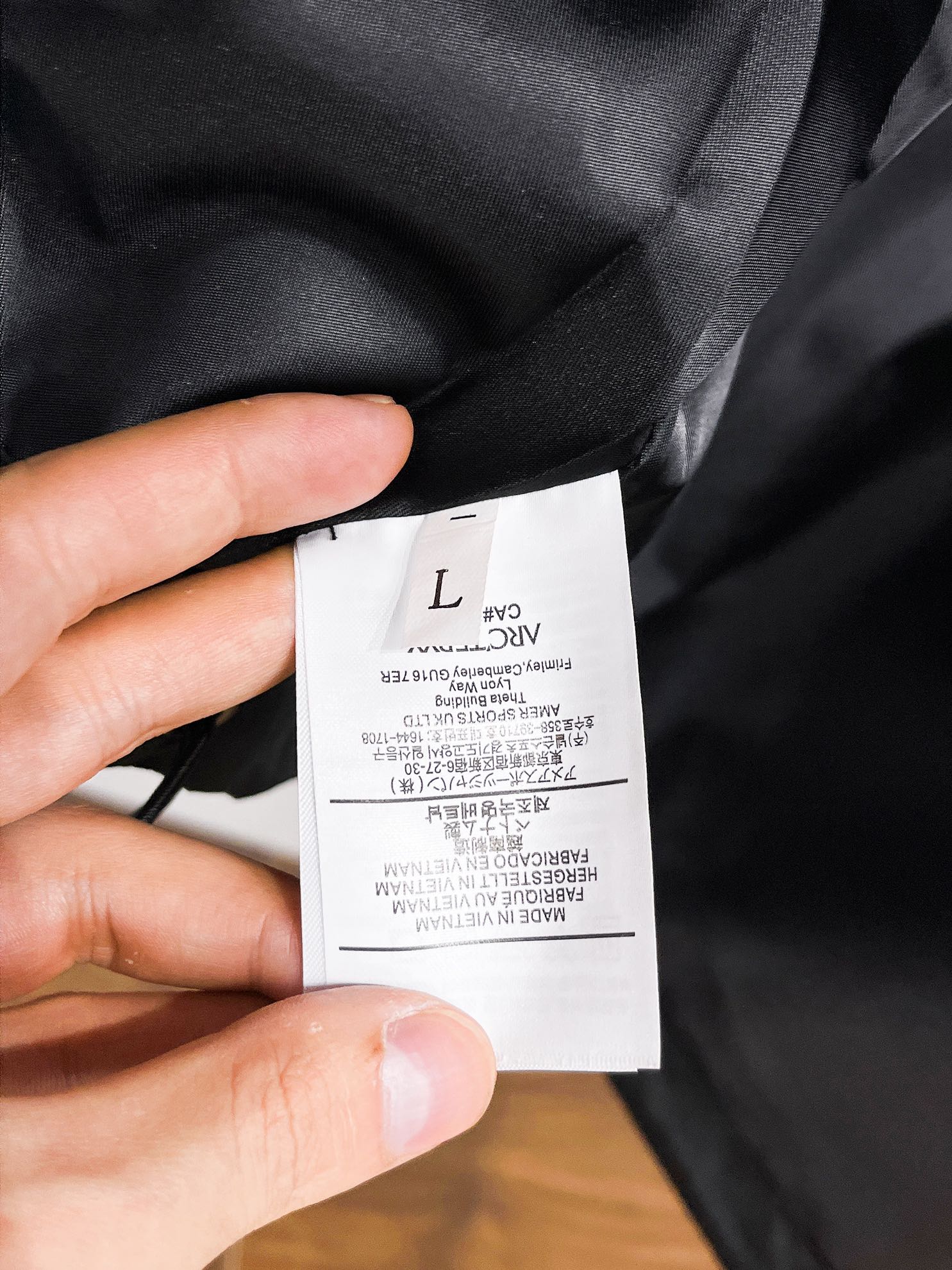 Arcteryx Male Jacket M-xl