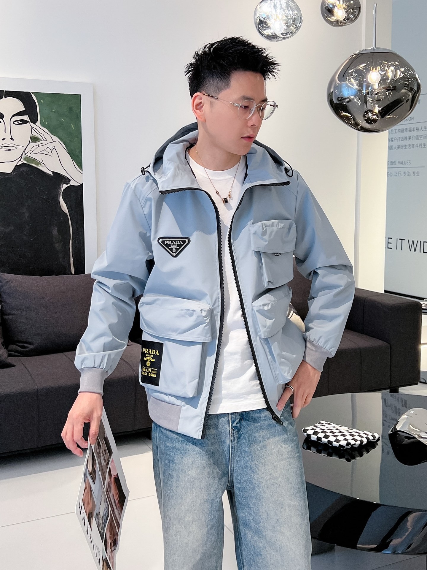 Prada Male Jacket M-xl