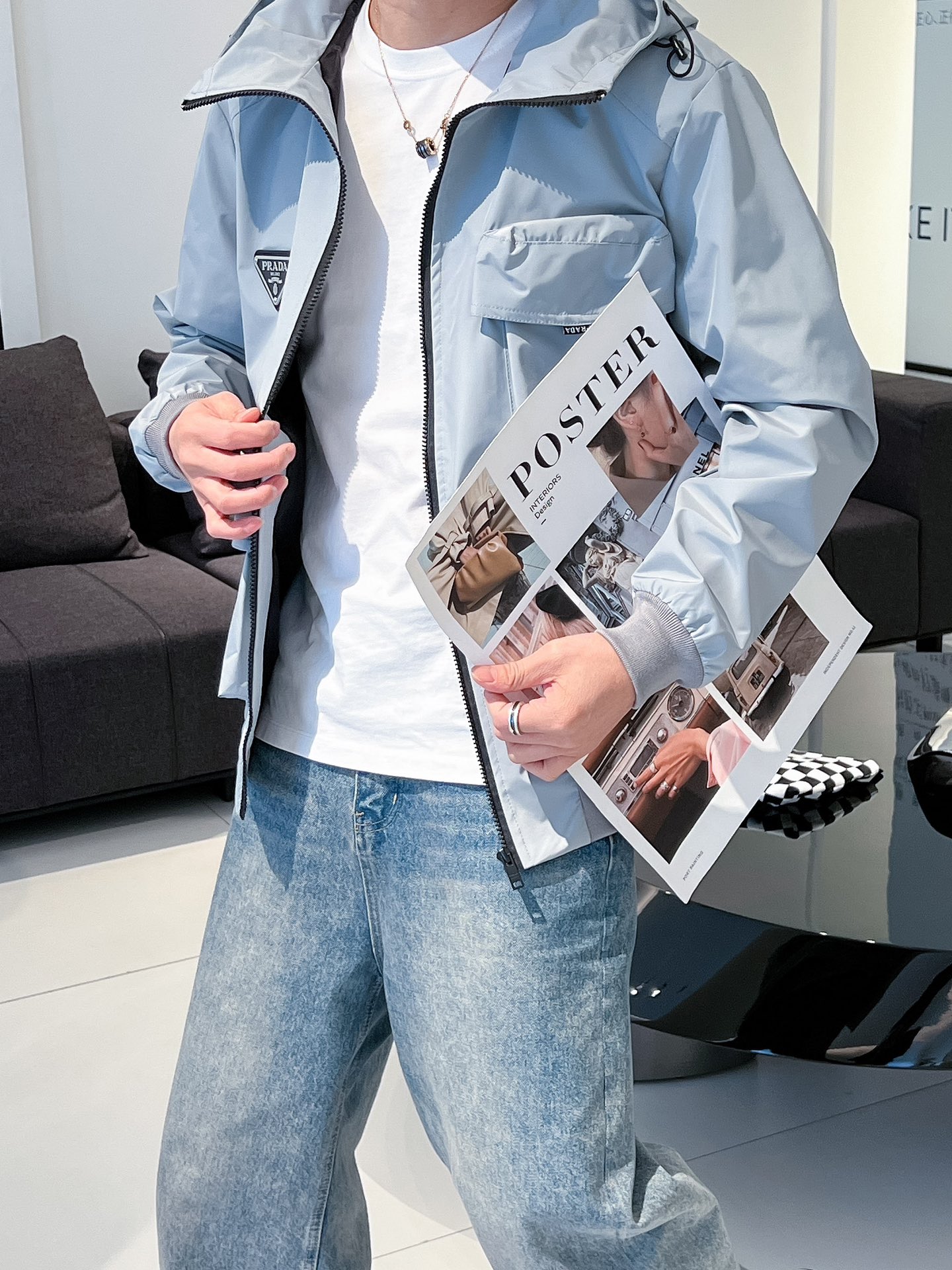 Prada Male Jacket M-xl