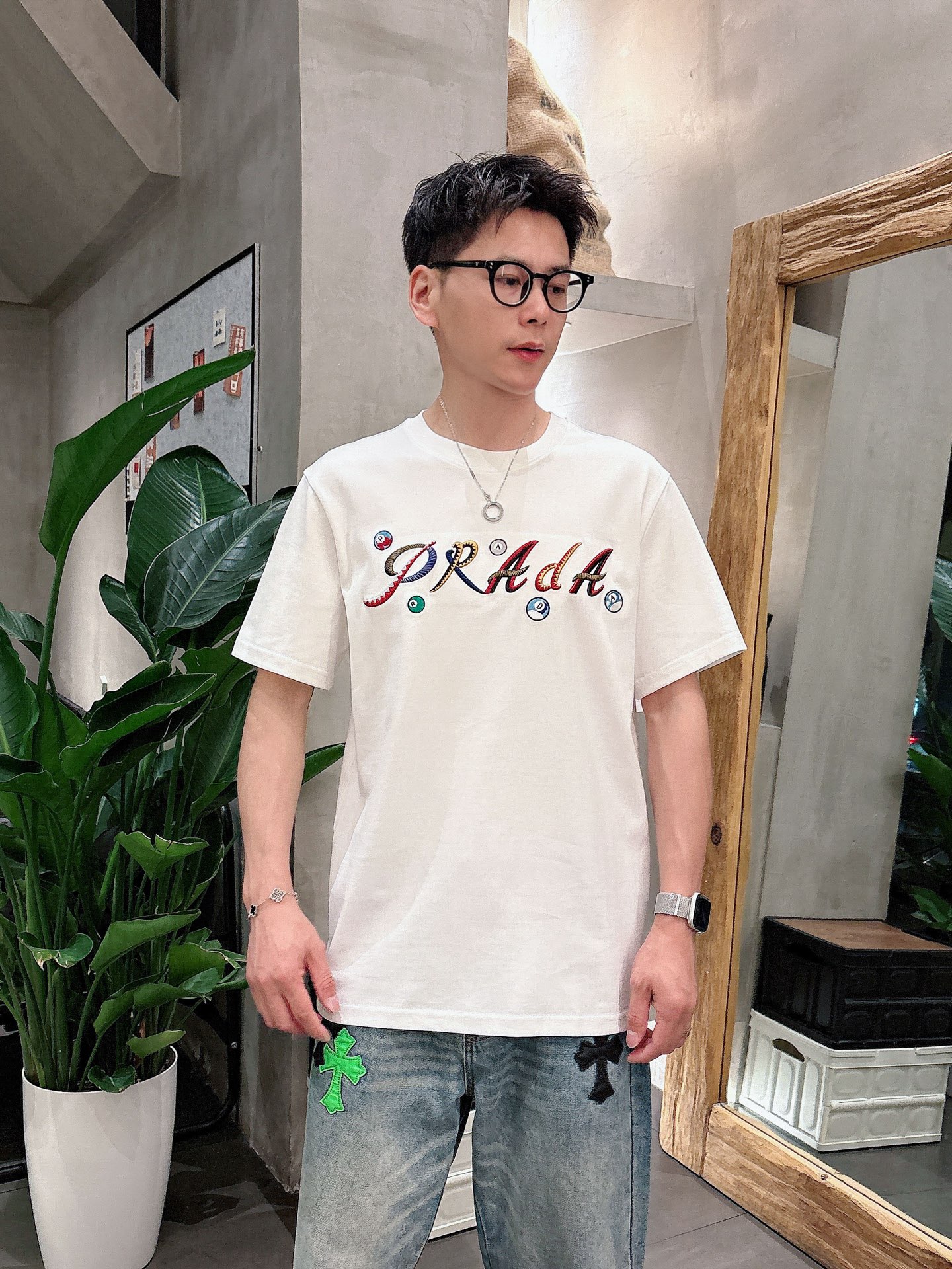 Prada Male Basic Clothing Black S-m-l-xl