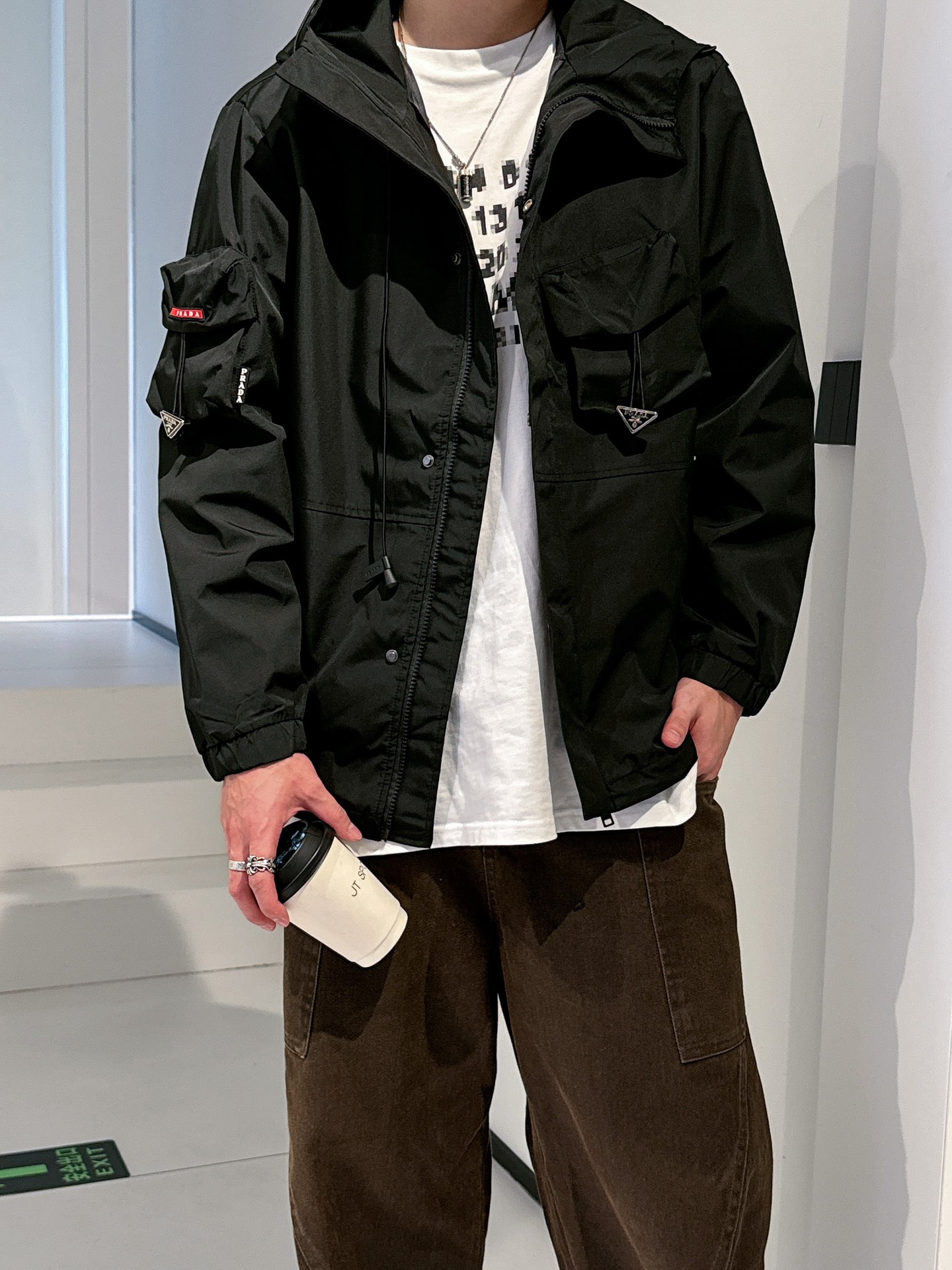 Prada Male Jacket M-xl