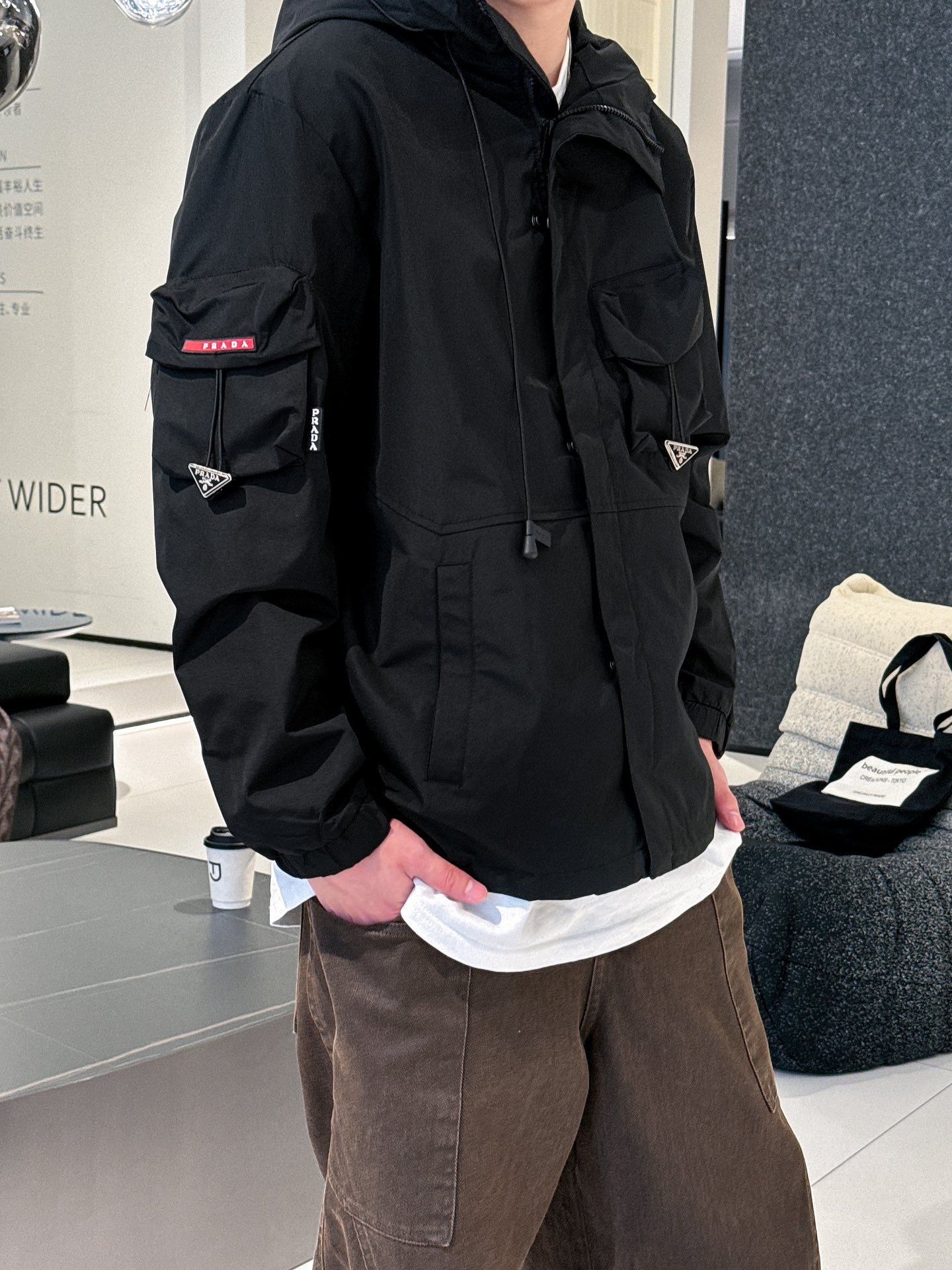 Prada Male Jacket M-xl