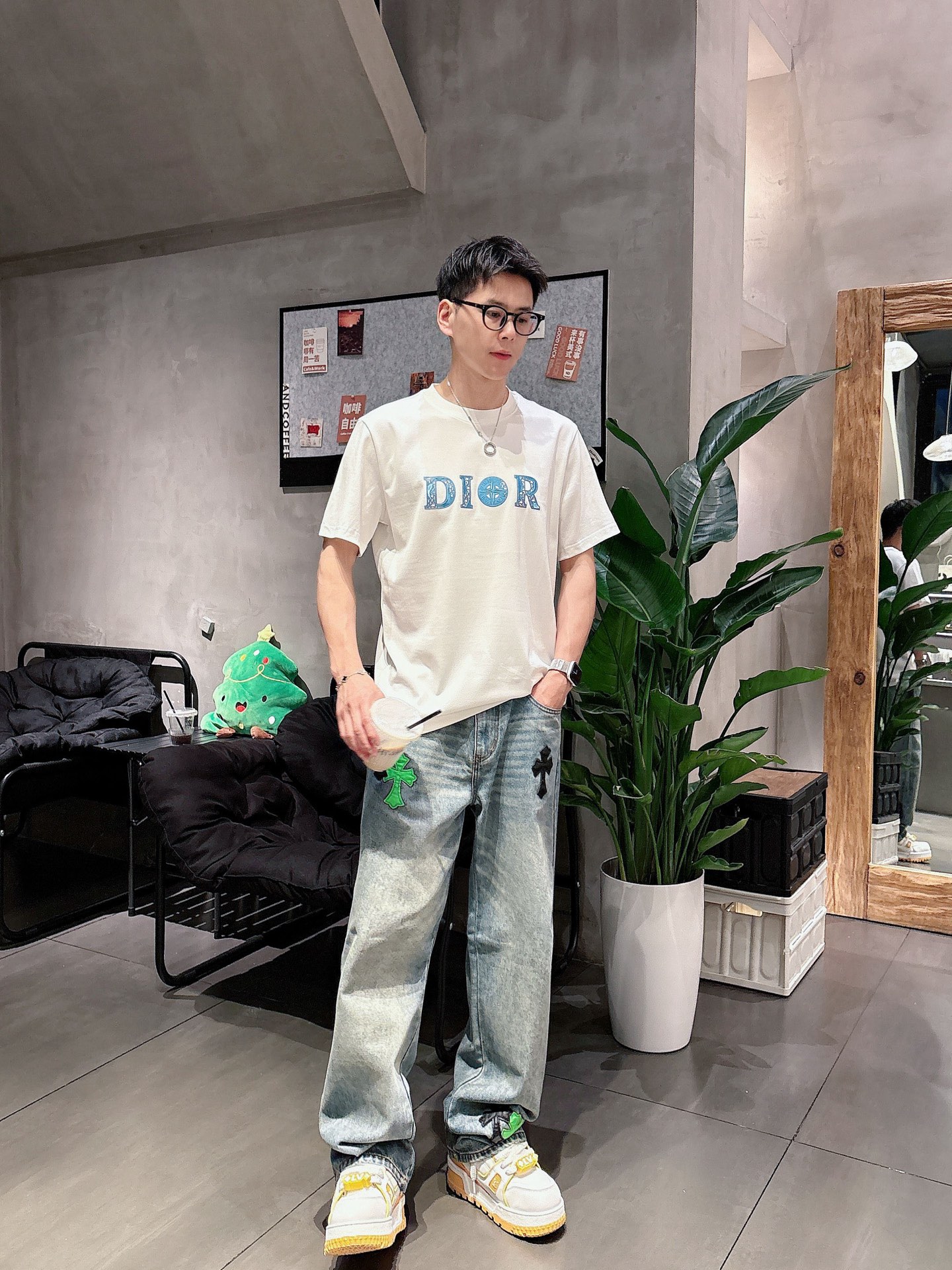 Dior Male Basic Clothing Black S-m-l-xl