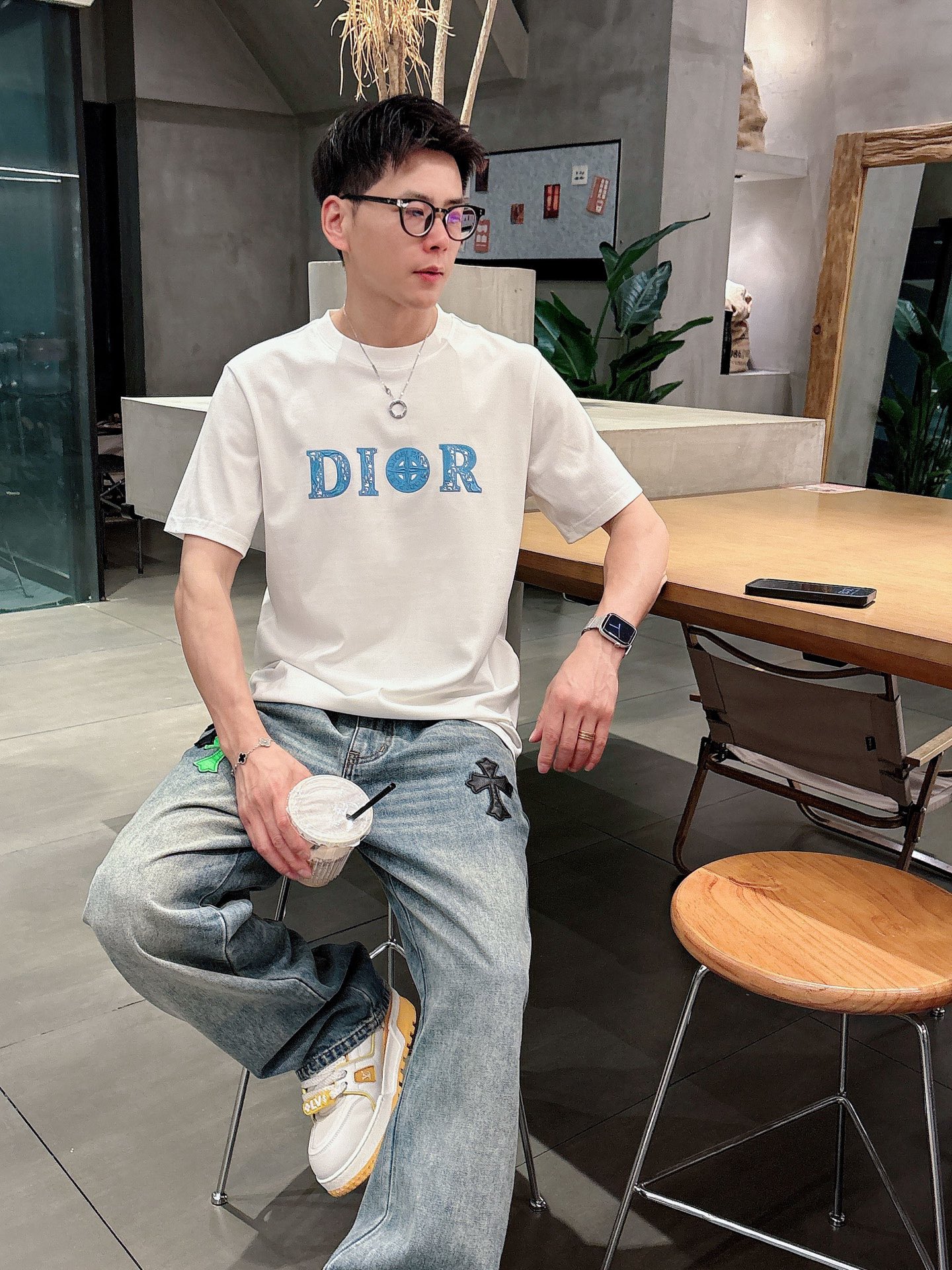 Dior Male Basic Clothing Black S-m-l-xl