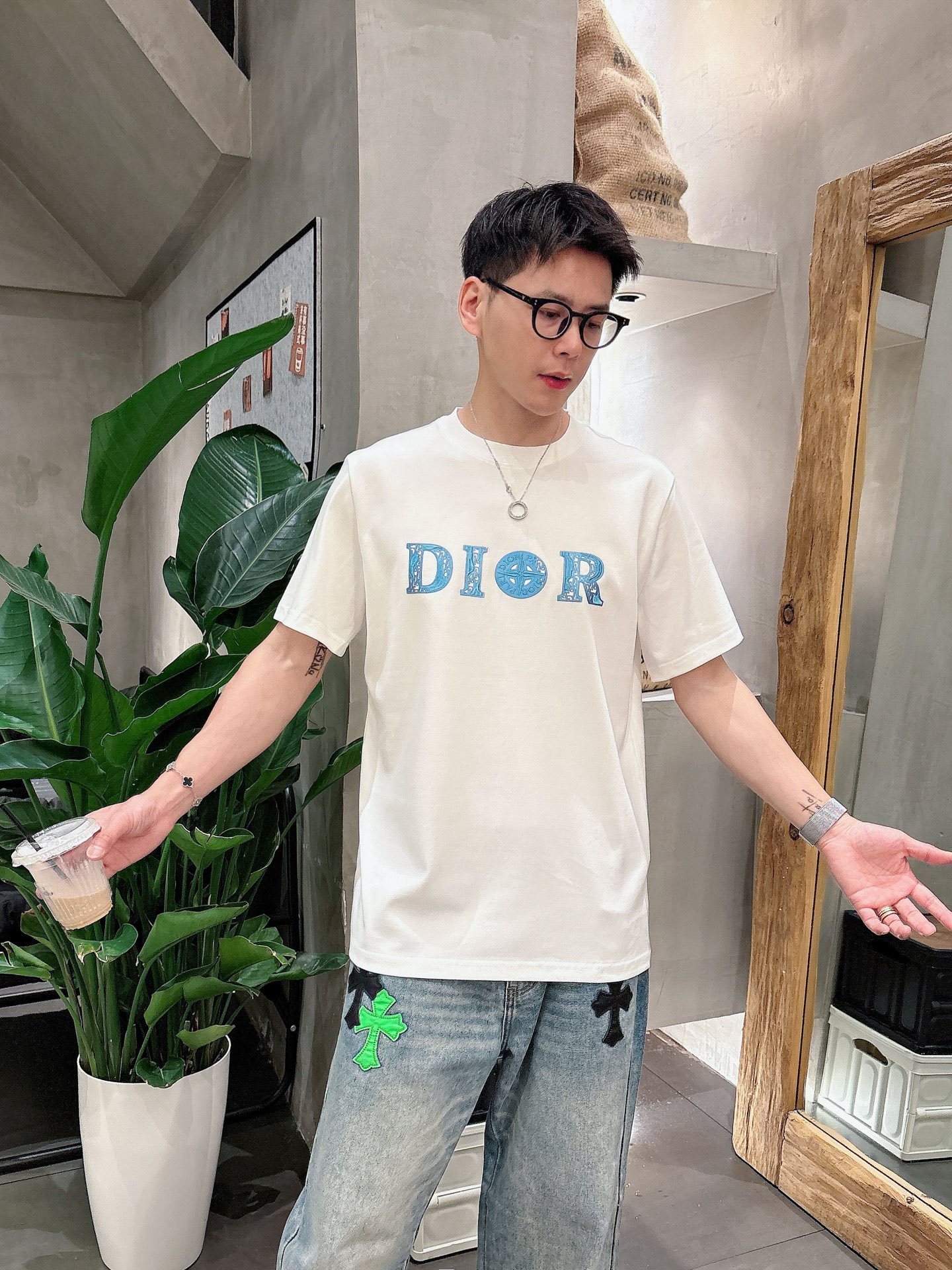Dior Male Basic Clothing Black S-m-l-xl