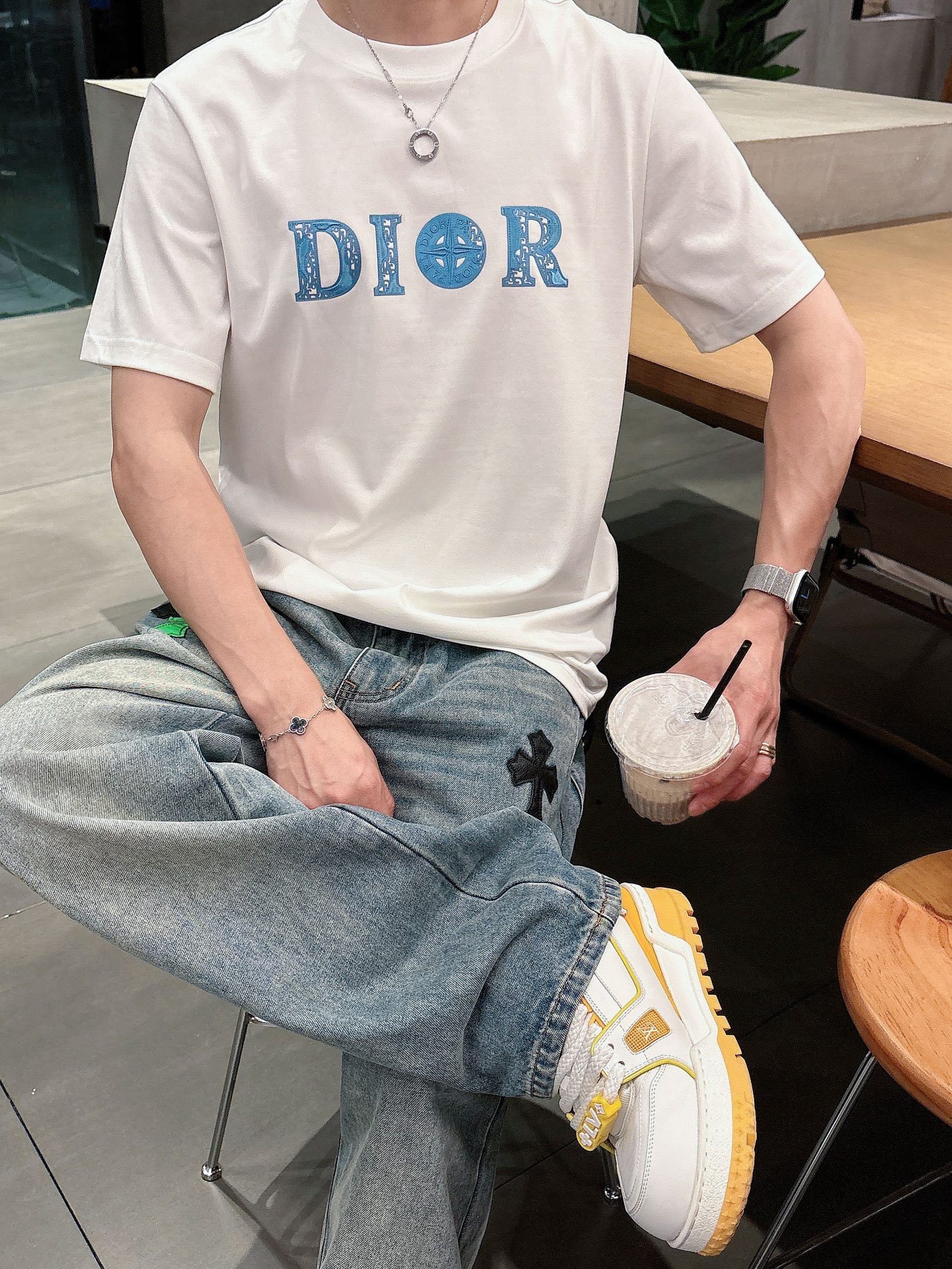 Dior Male Basic Clothing Black S-m-l-xl