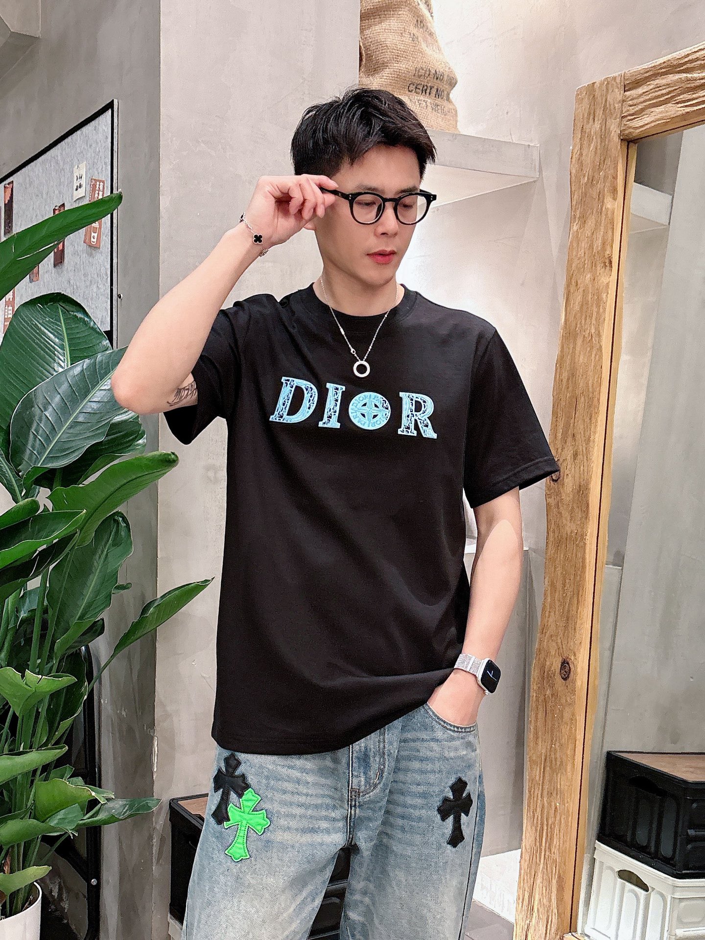 Dior Male Basic Clothing Black S-m-l-xl