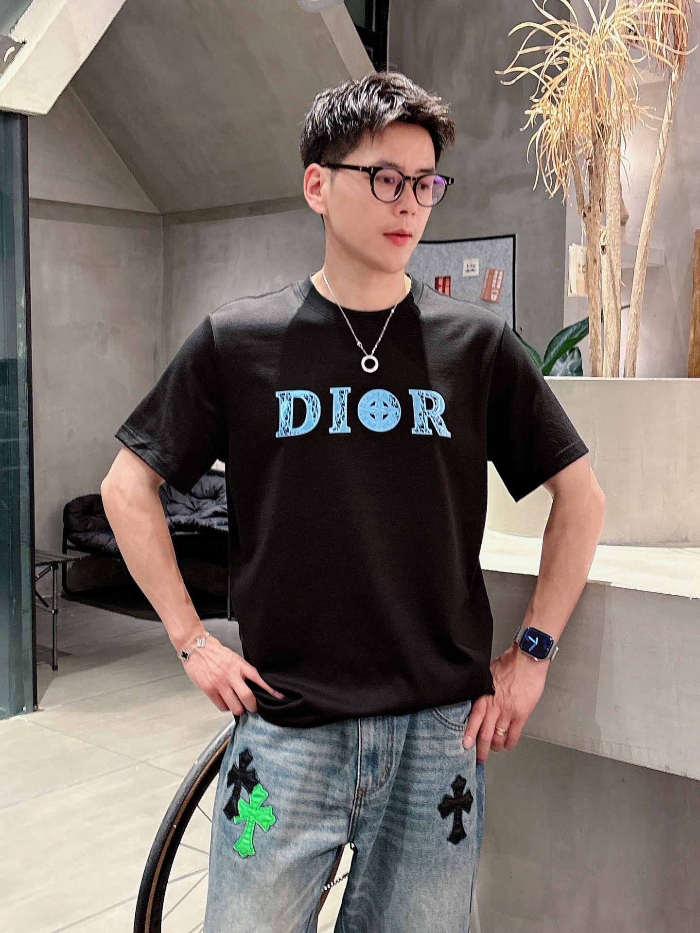 Dior Male Basic Clothing Black S-m-l-xl