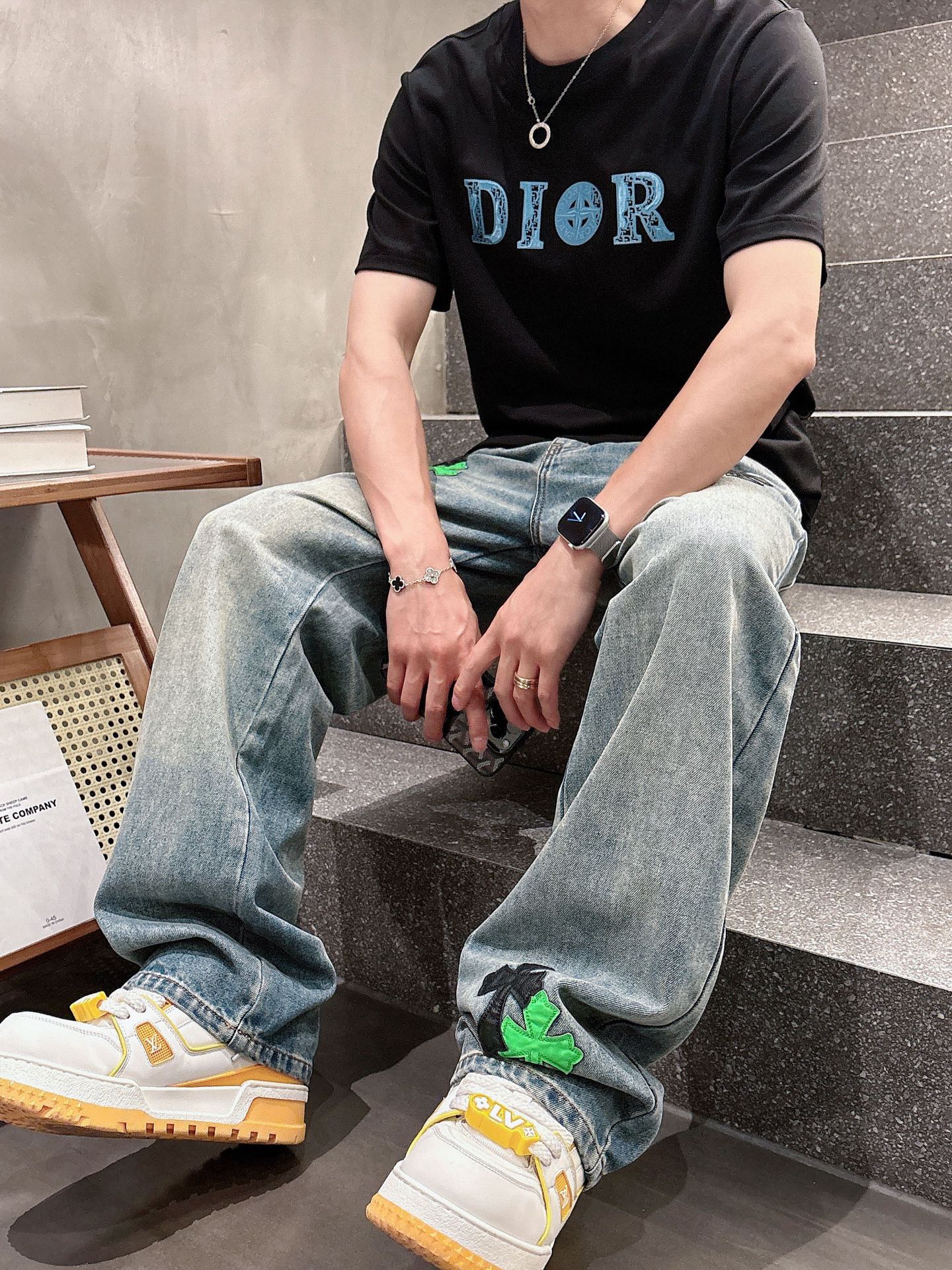 Dior Male Basic Clothing Black S-m-l-xl