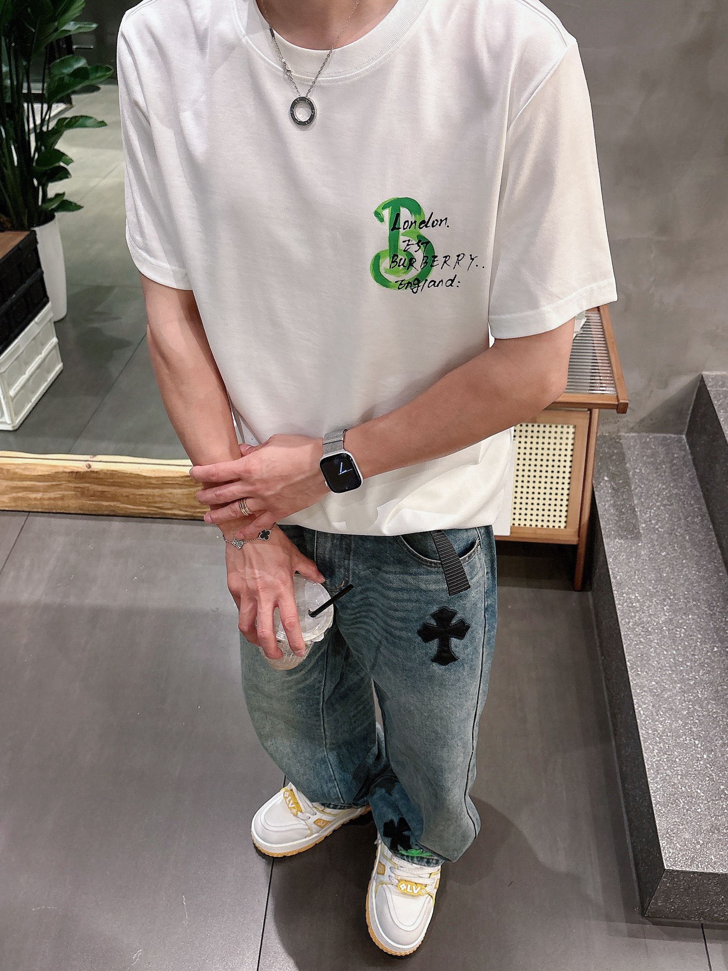 Burberry Male Basic Clothing Black S-m-l-xl