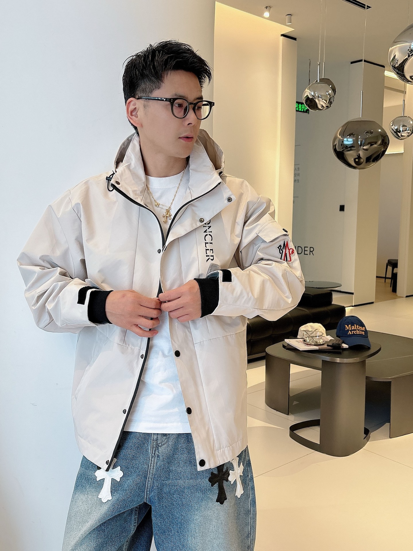 Moncler Male Jacket M-l-xl