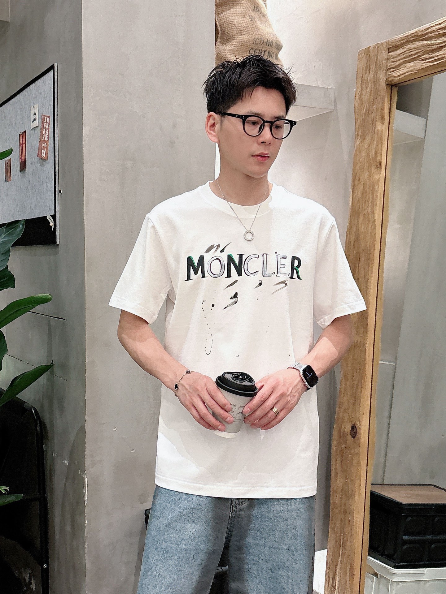 Moncler Male Basic Clothing Black S-m-l-xl