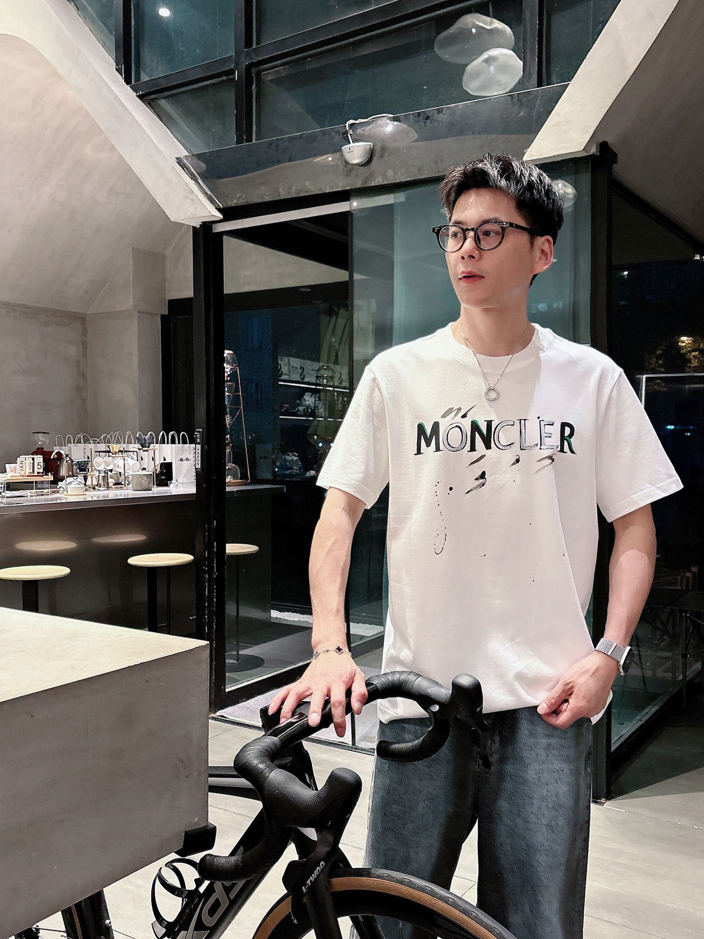 Moncler Male Basic Clothing Black S-m-l-xl