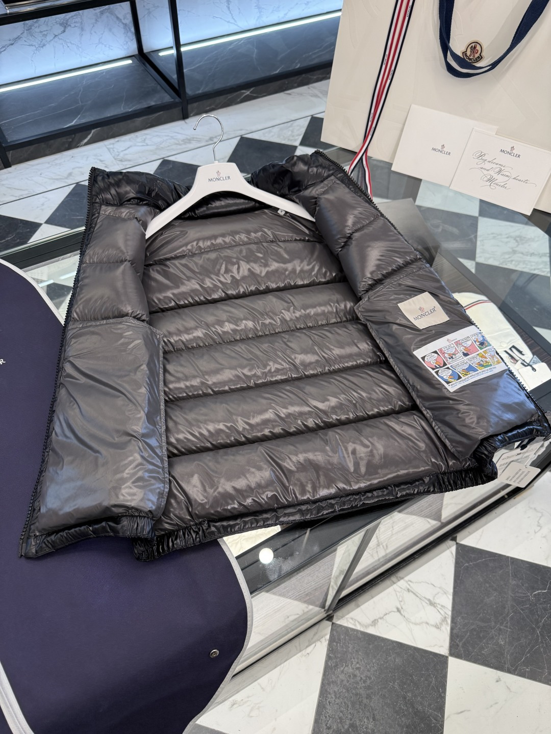 Moncler Male Down Vest Hooded S-m-l