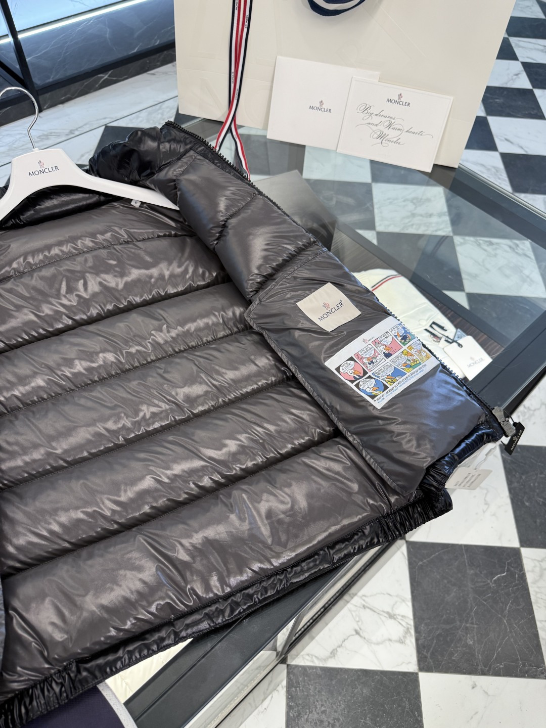 Moncler Male Down Vest Hooded S-m-l