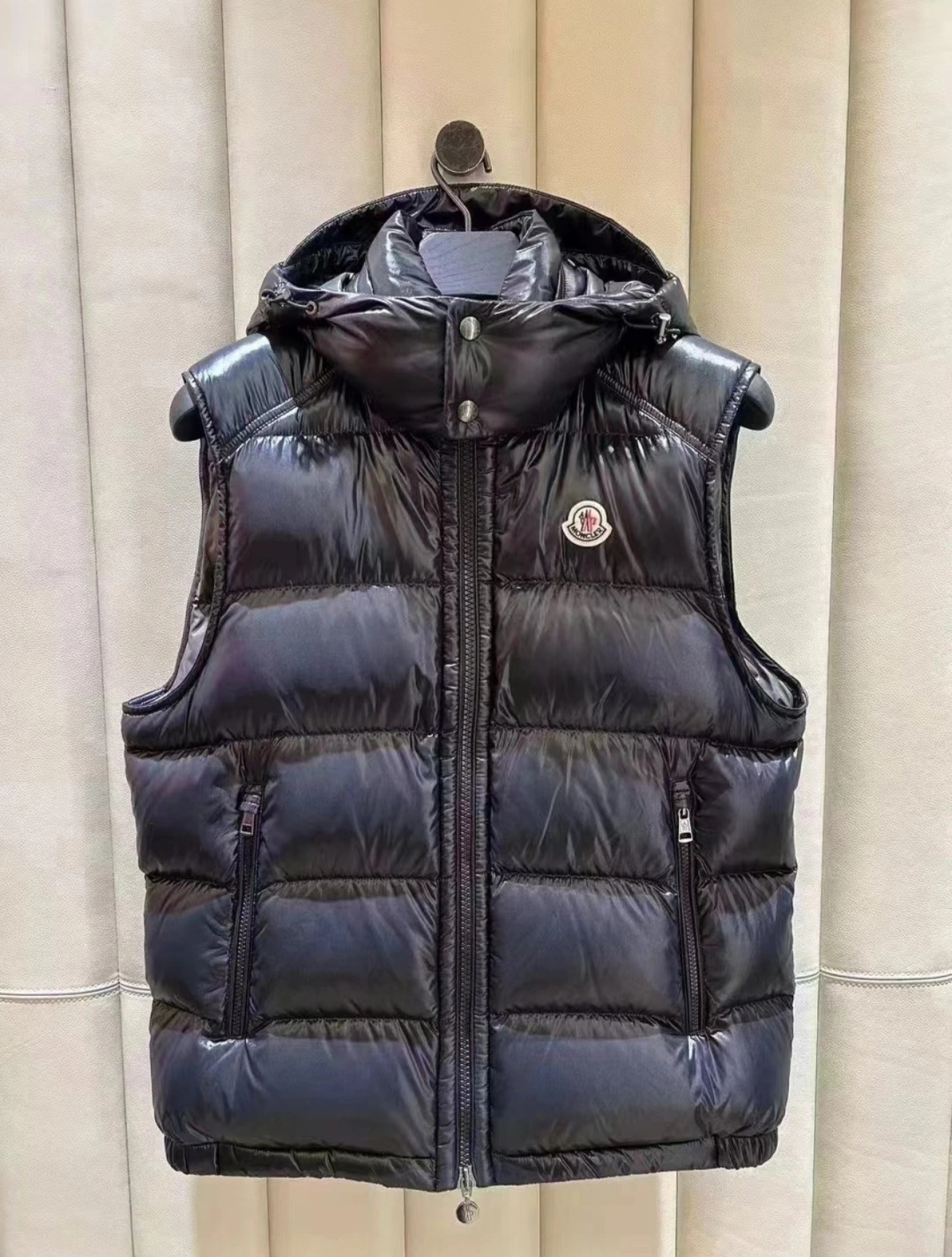 Moncler Male Down Vest Hooded S-m-l