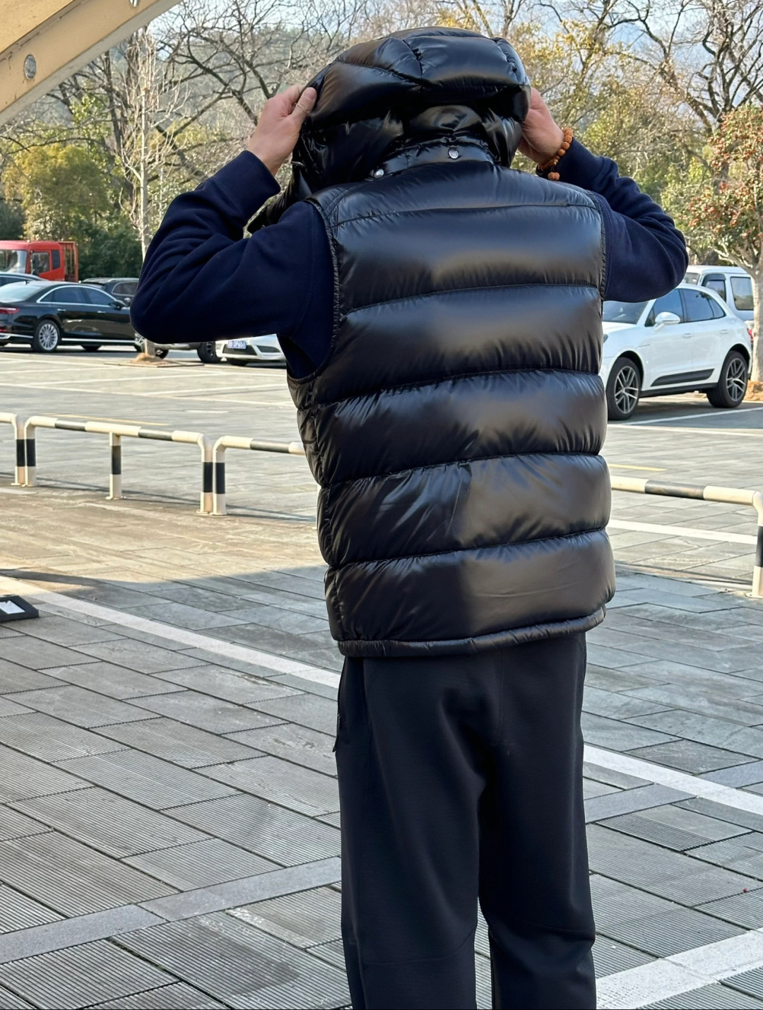 Moncler Male Down Vest Hooded S-m-l