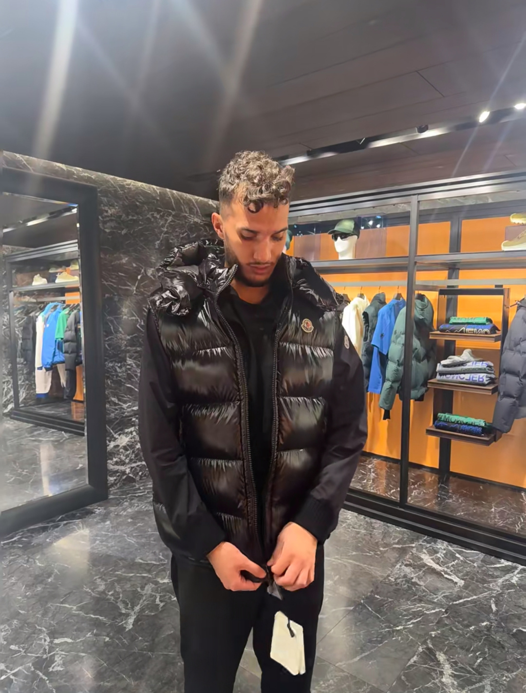 Moncler Male Down Vest Hooded S-m-l