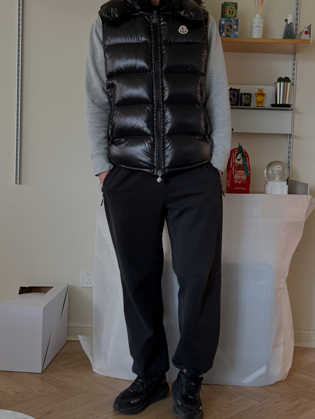 Moncler Male Down Vest Hooded S-m-l