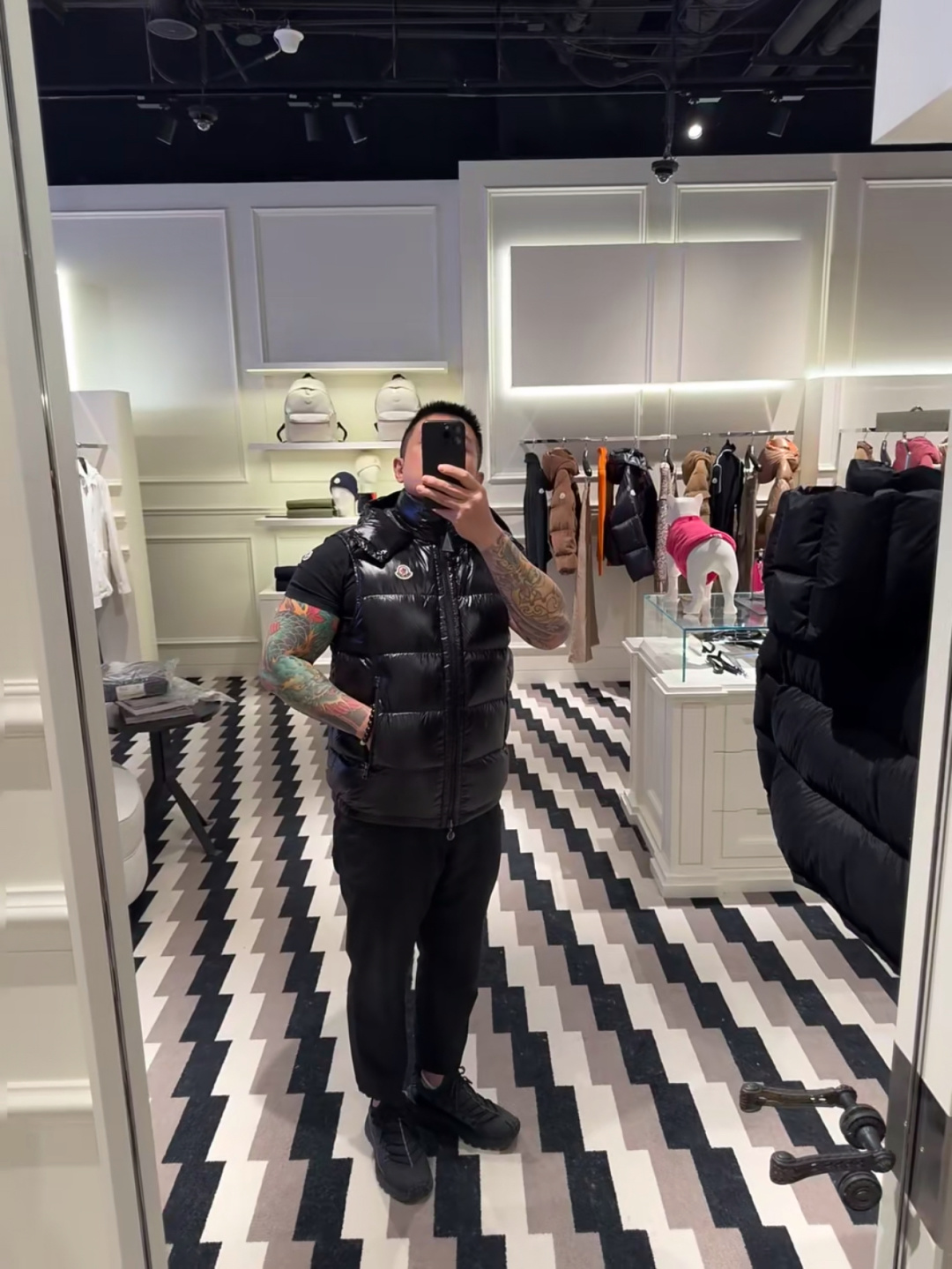 Moncler Male Down Vest Hooded S-m-l