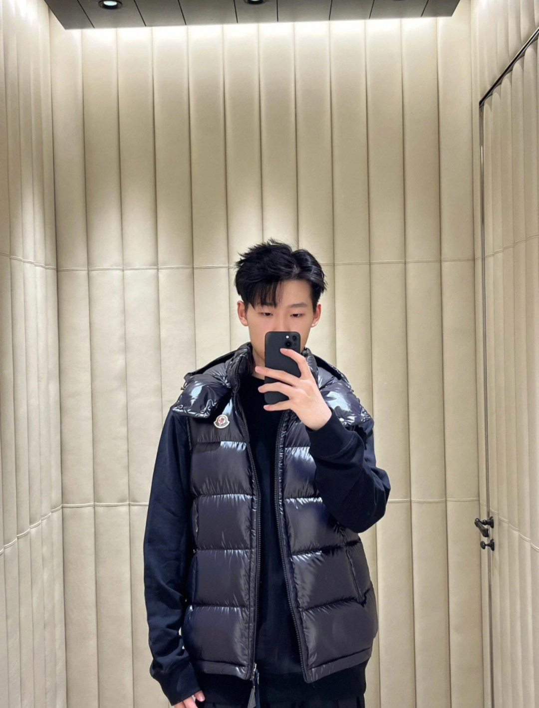 Moncler Male Down Vest Hooded S-m-l