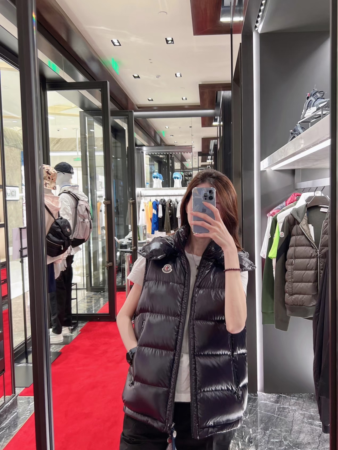 Moncler Male Down Vest Hooded S-m-l