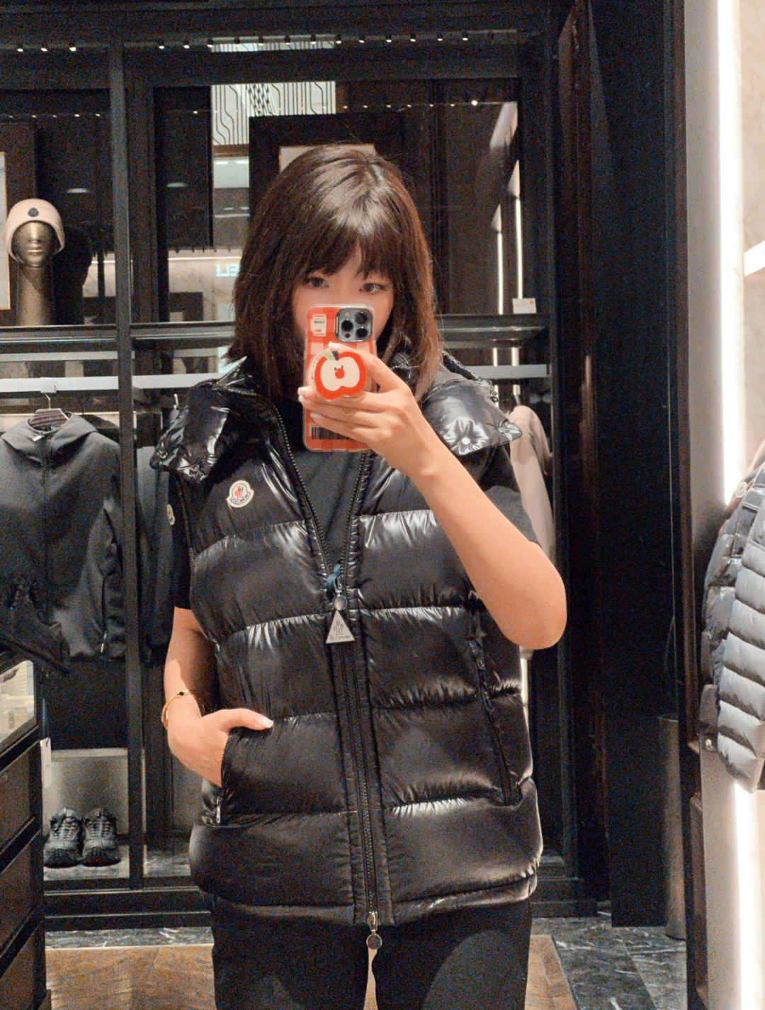 Moncler Male Down Vest Hooded S-m-l