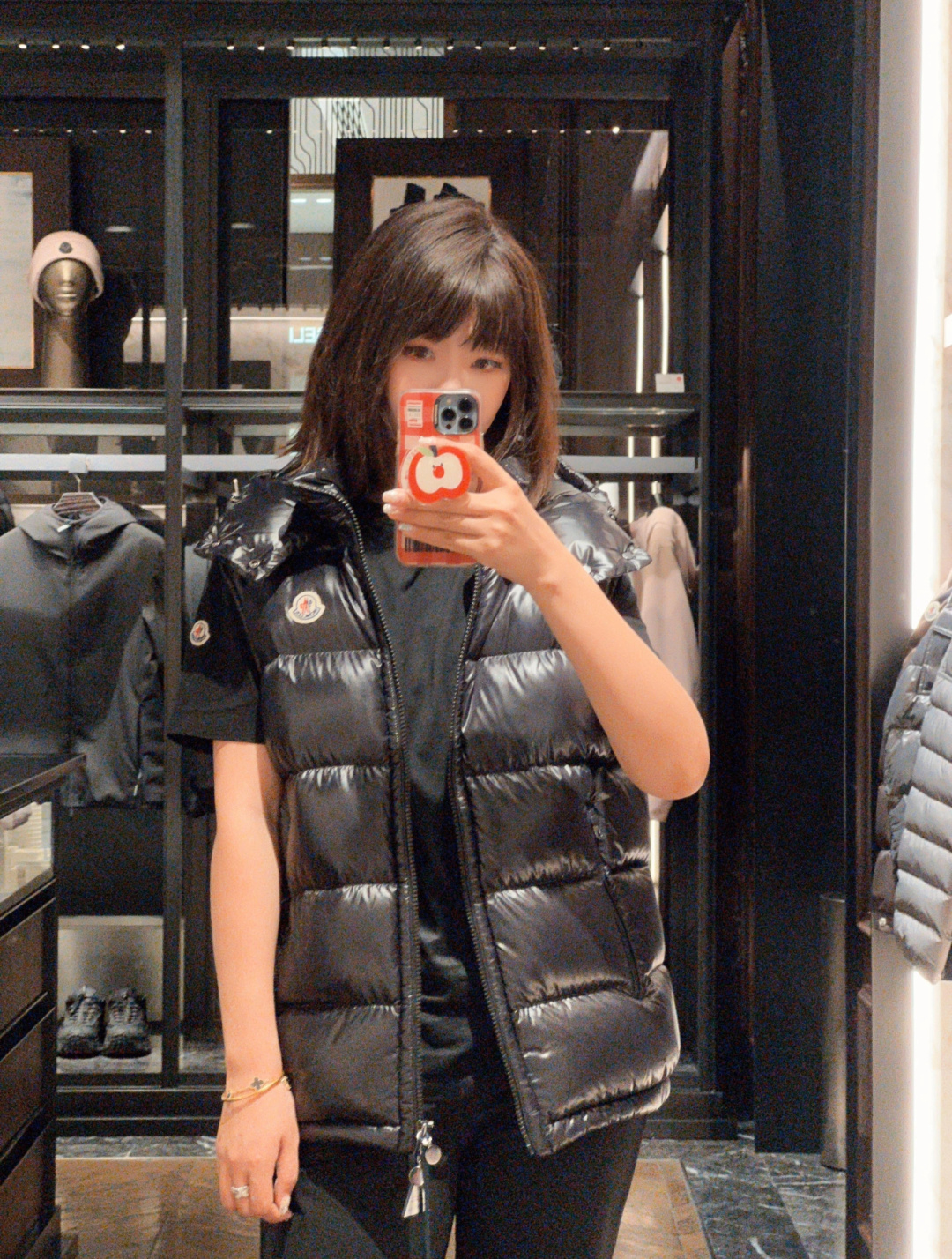 Moncler Male Down Vest Hooded S-m-l