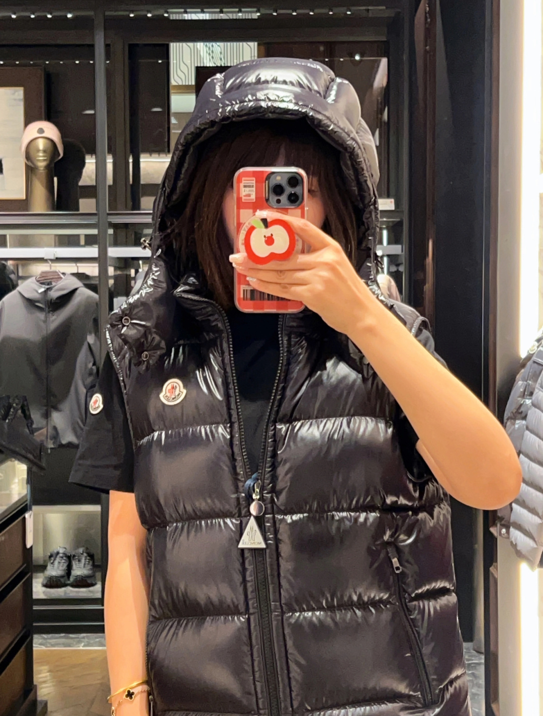 Moncler Male Down Vest Hooded S-m-l