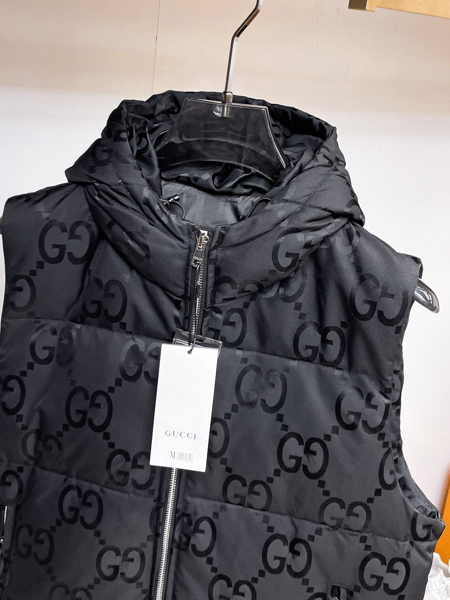 Gucci Couple Down Vest White Duck Down M-xl