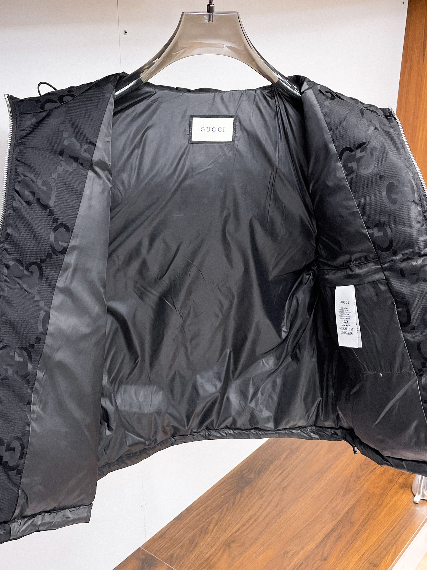 Gucci Couple Down Vest White Duck Down M-xl