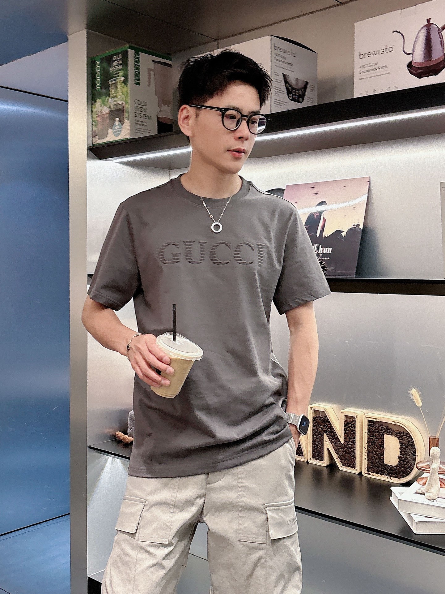 Gucci Male Basic Clothing Black S-m-l-xl