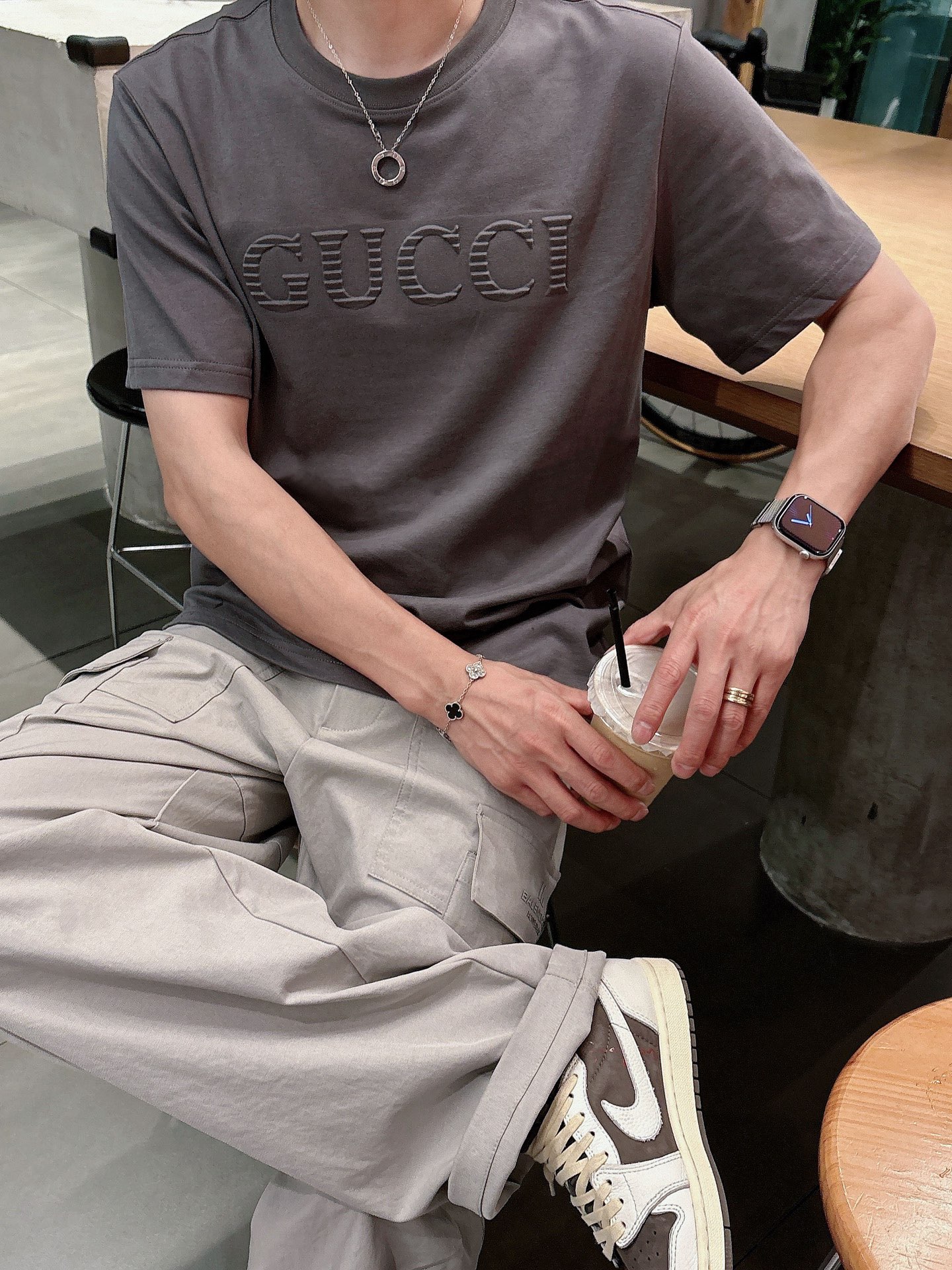 Gucci Male Basic Clothing Black S-m-l-xl