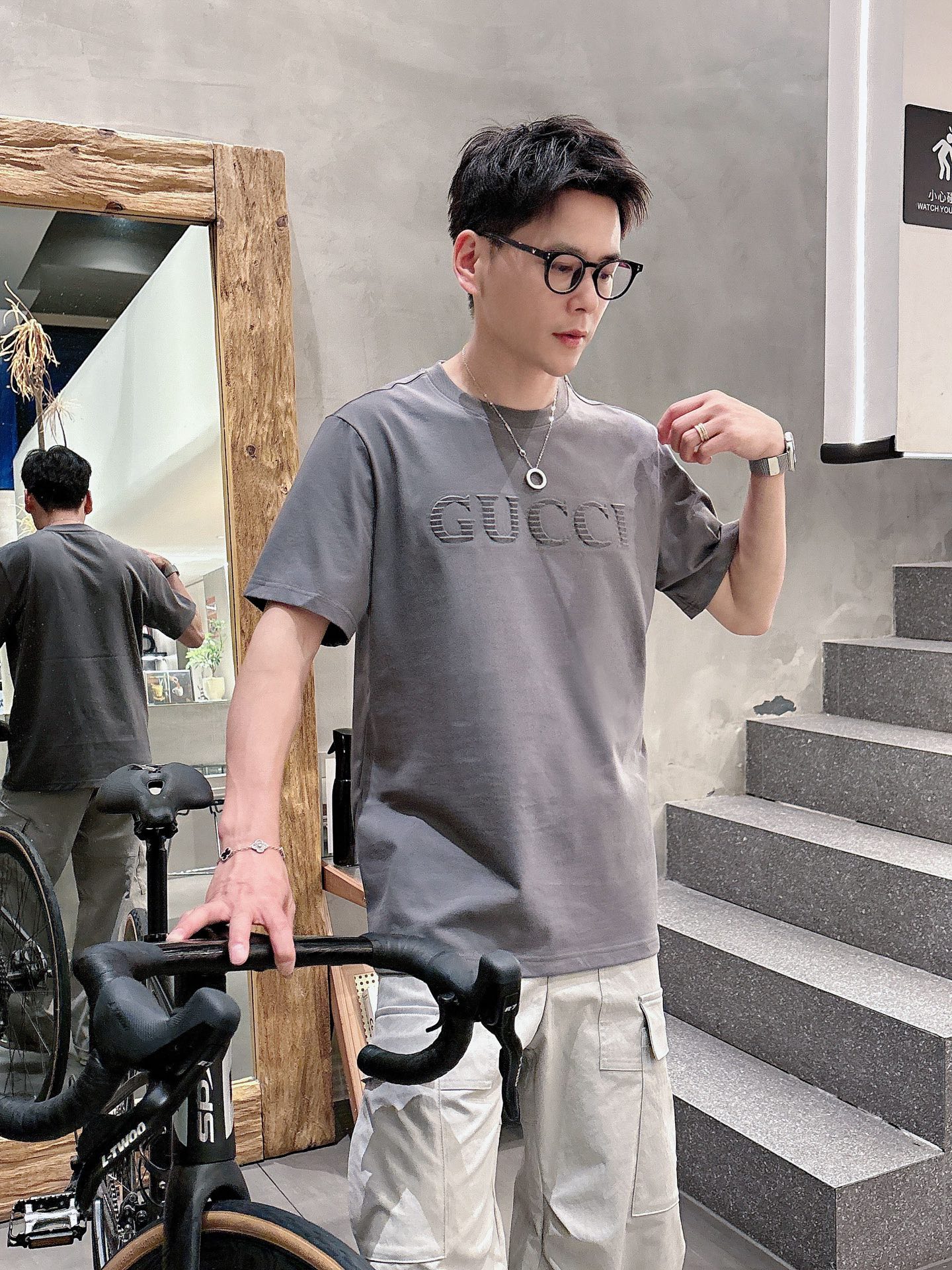 Gucci Male Basic Clothing Black S-m-l-xl