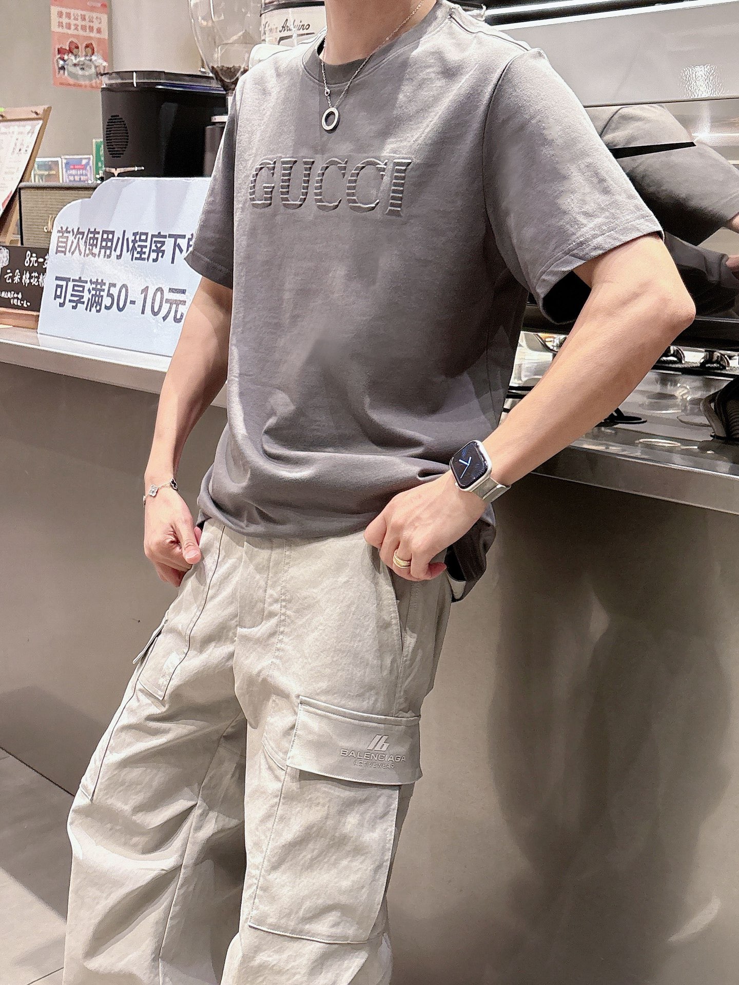 Gucci Male Basic Clothing Black S-m-l-xl