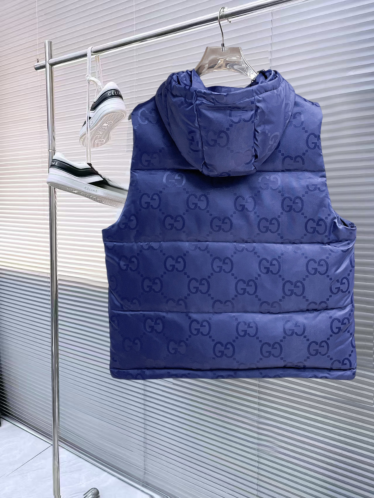 Gucci Couple Down Vest White Duck Down M-xl