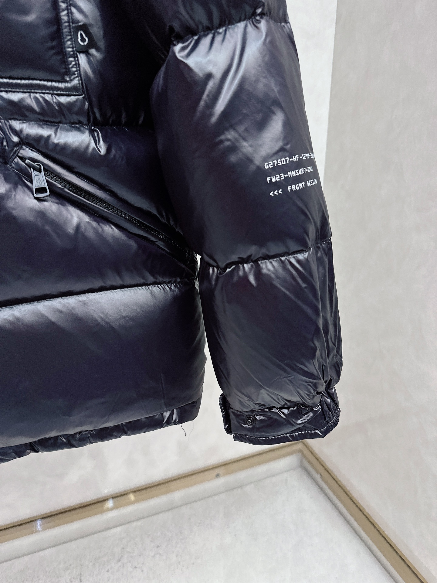 Moncler Male Down Jacket White Duck Down Hooded M-l