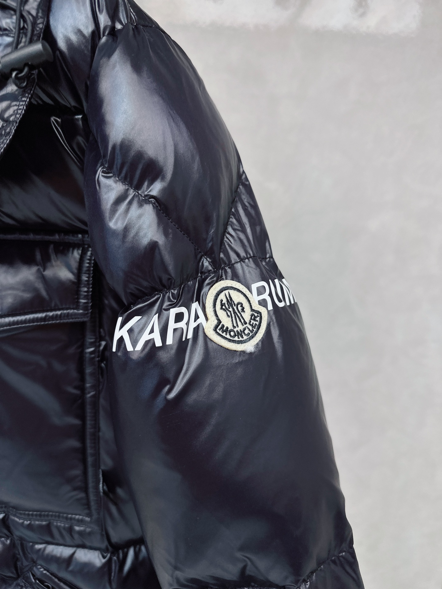 Moncler Male Down Jacket White Duck Down Hooded M-l