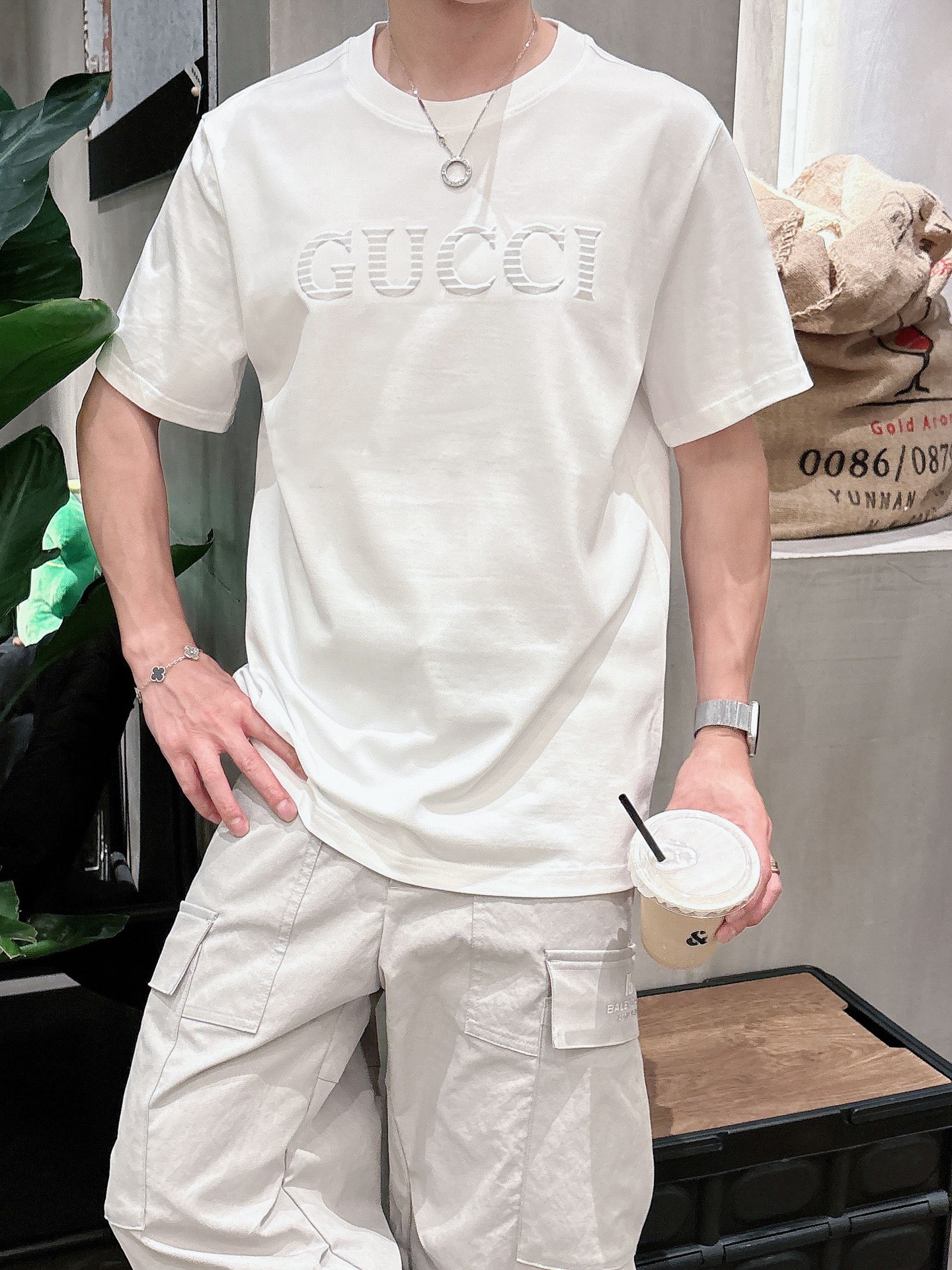 Gucci Male Basic Clothing Black S-m-l-xl