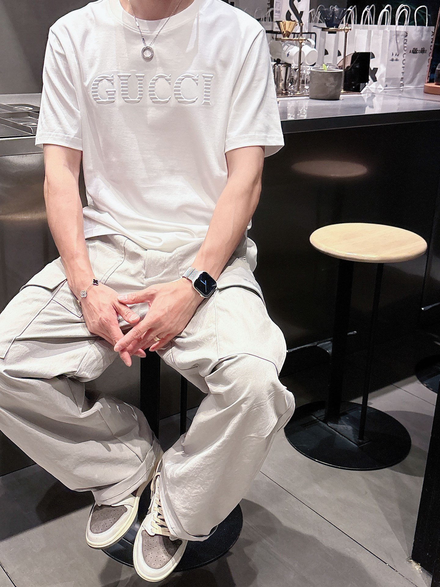 Gucci Male Basic Clothing Black S-m-l-xl