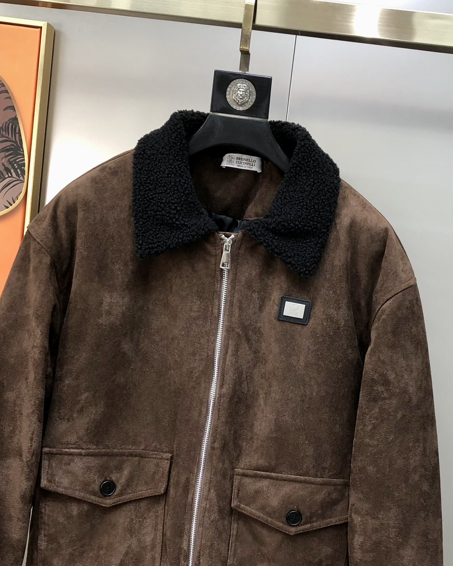 Brunello Cucinelli Male Jacket Cotton M-l-xl
