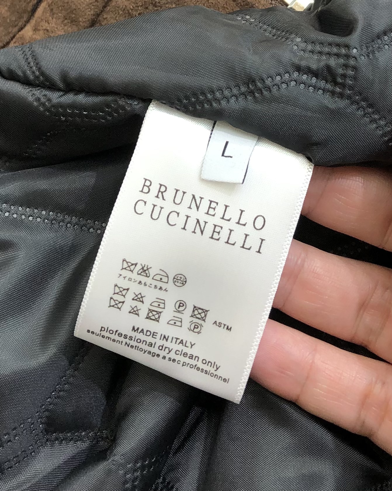 Brunello Cucinelli Male Jacket Cotton M-l-xl