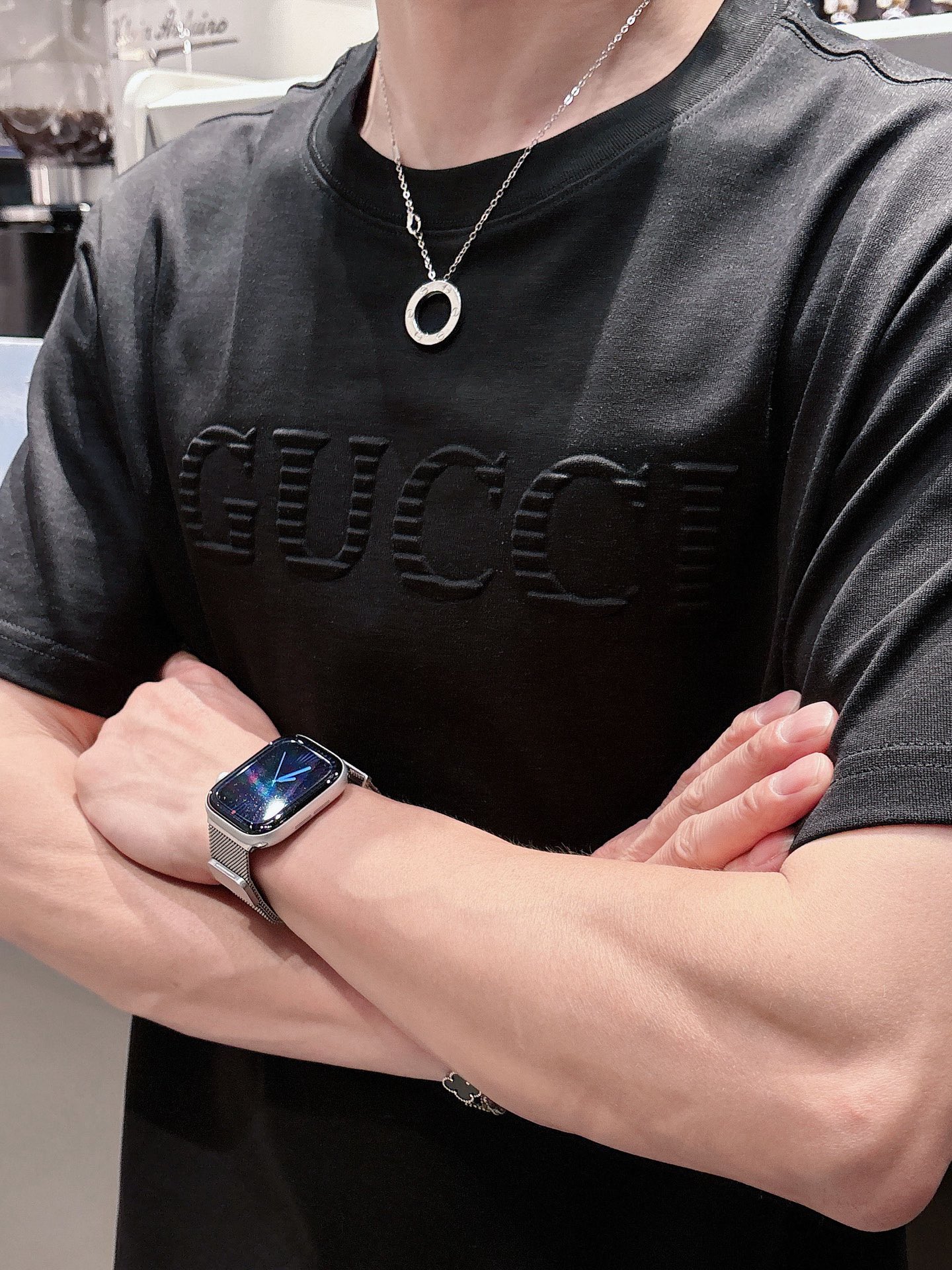 Gucci Male Basic Clothing Black S-m-l-xl
