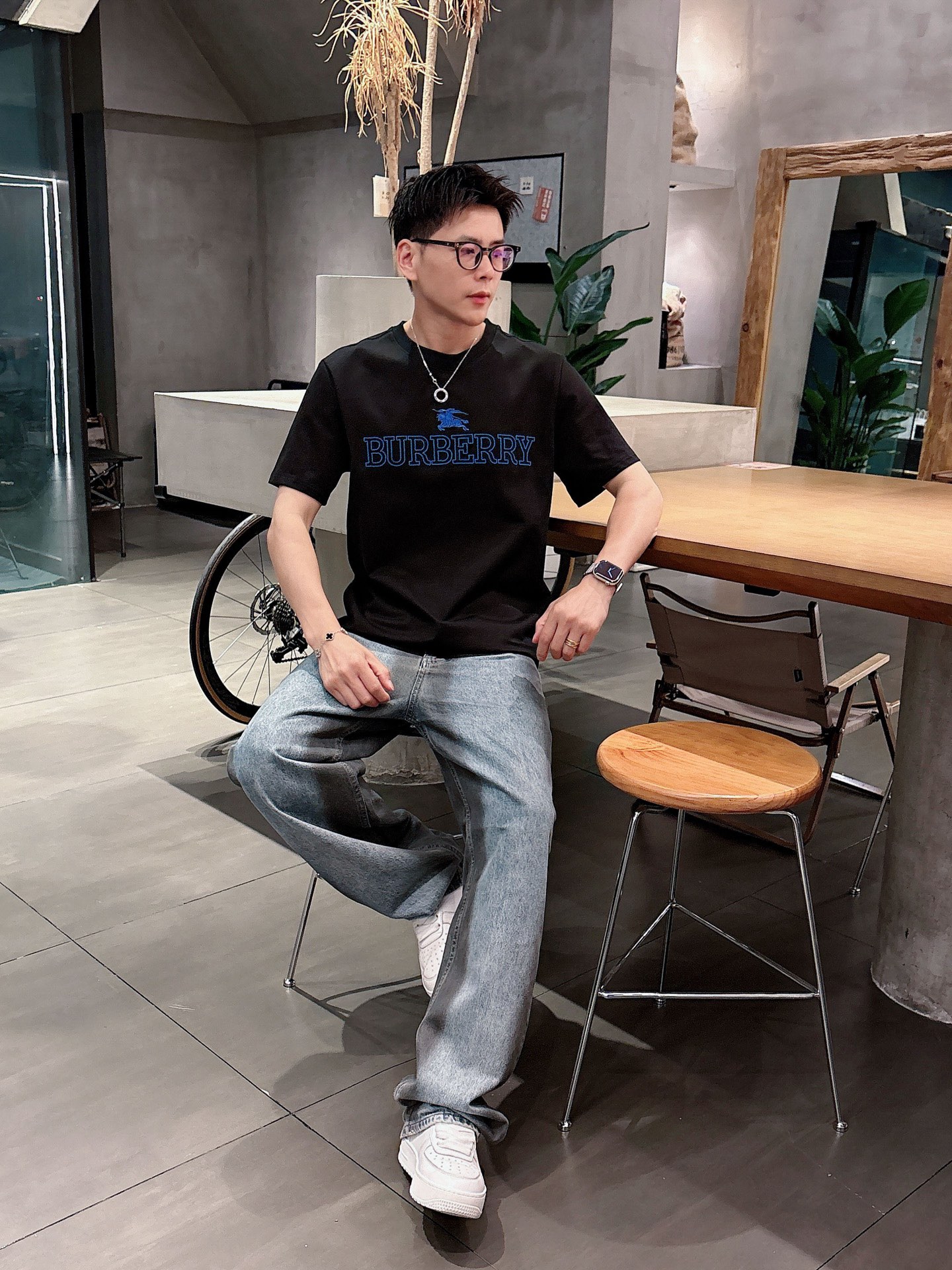 Burberry Male Basic Clothing Black S-m-l-xl