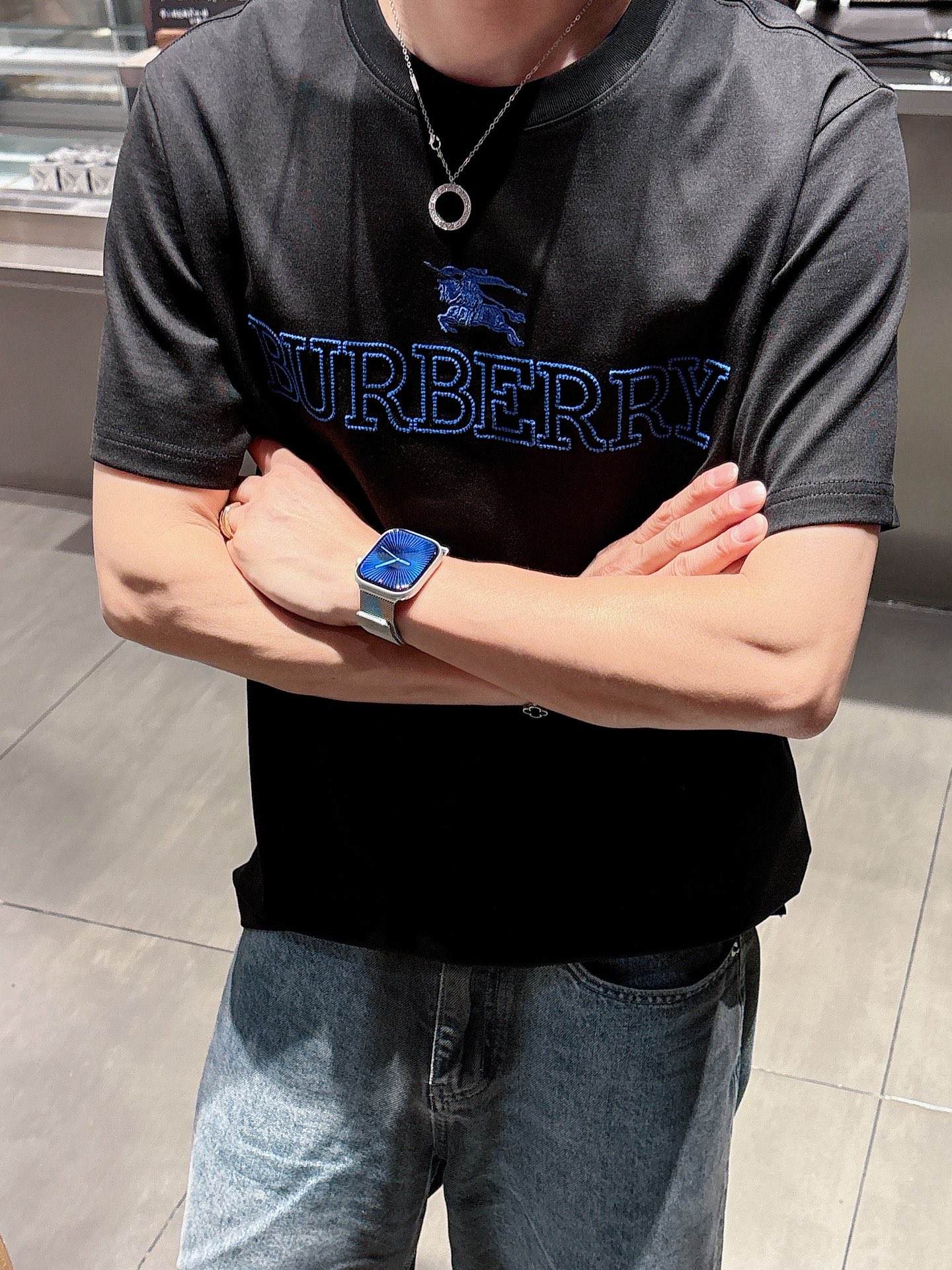 Burberry Male Basic Clothing Black S-m-l-xl