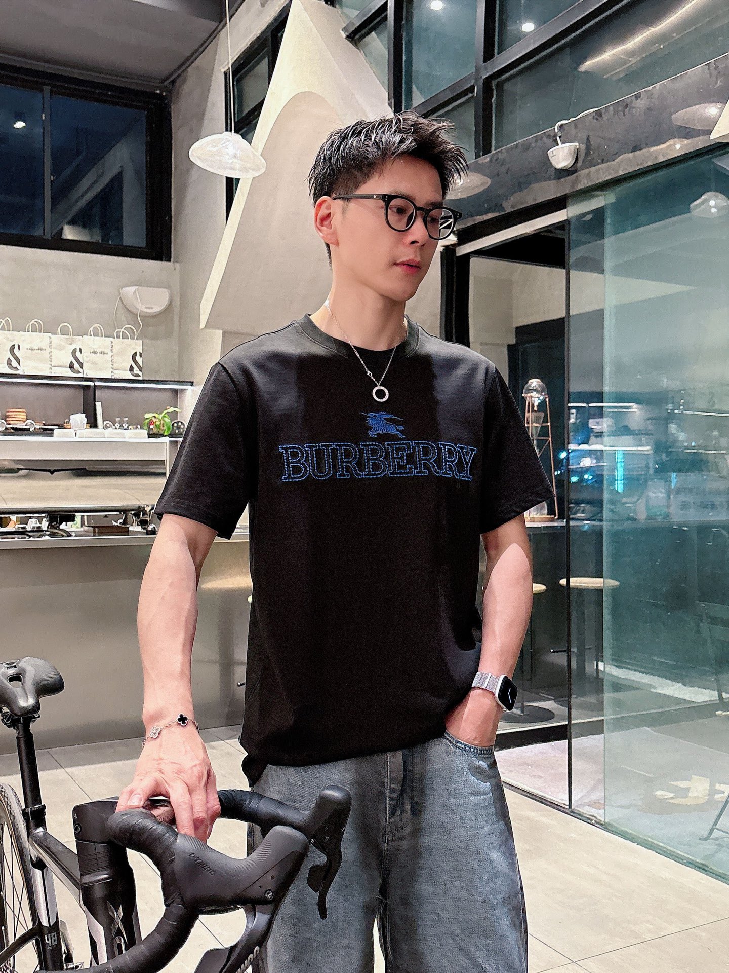 Burberry Male Basic Clothing Black S-m-l-xl