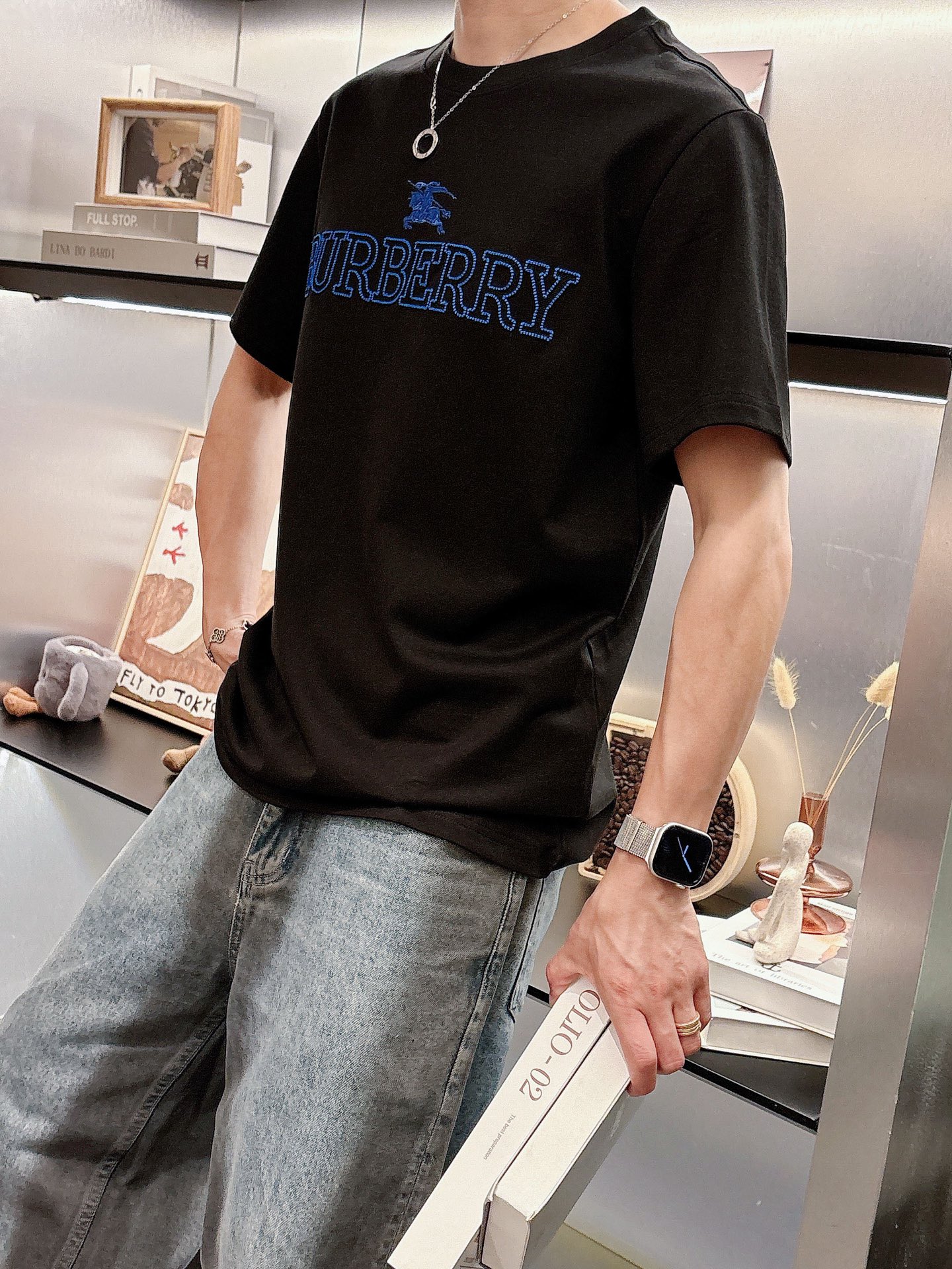 Burberry Male Basic Clothing Black S-m-l-xl