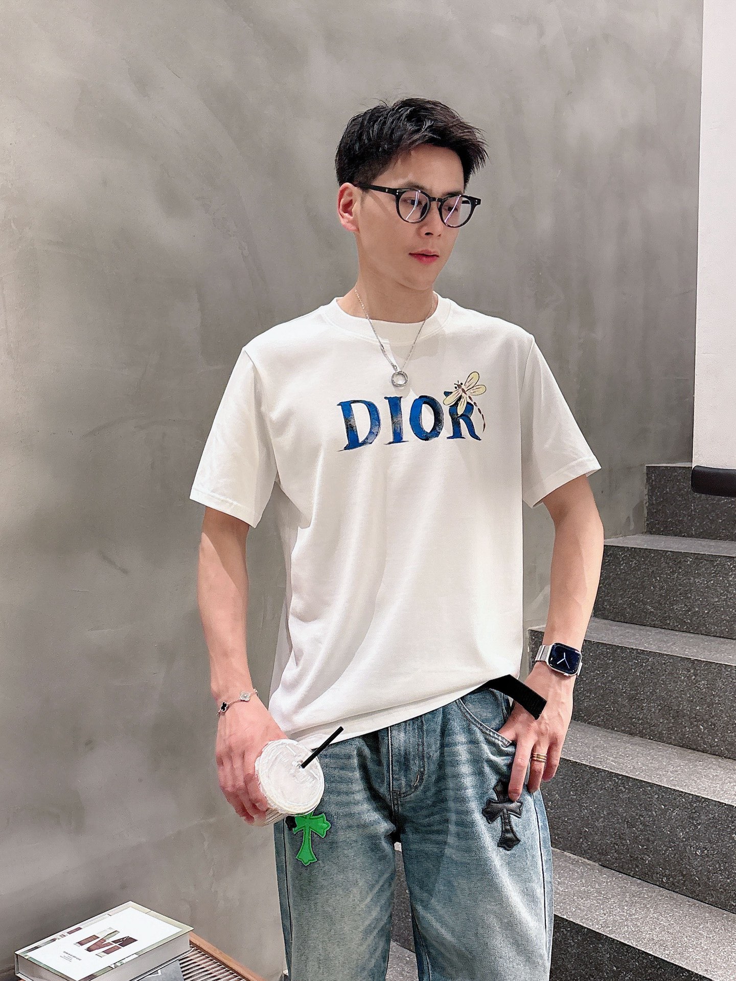 Dior Male Basic Clothing Black S-m-l-xl